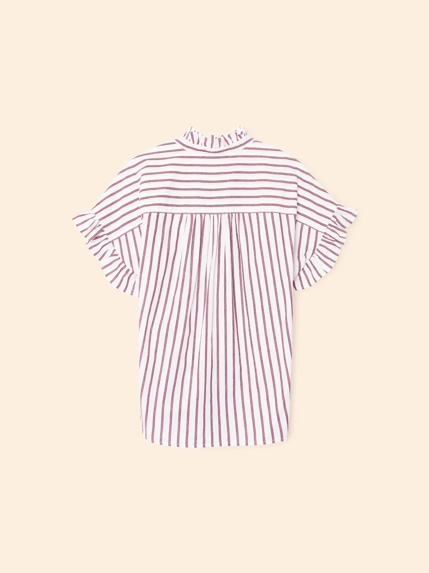 Peppermint Stripe Brie Top sold by XiRENA product image thumbnail 4