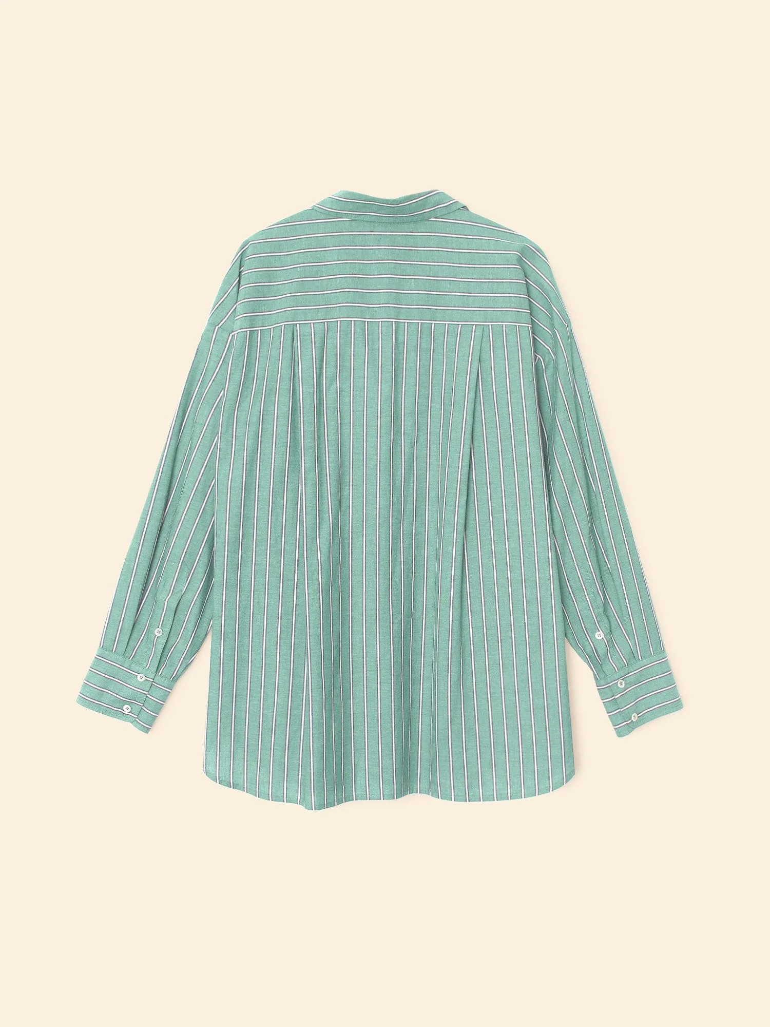 Cilantro Stripe Sydney Shirt sold by XiRENA product image thumbnail 4