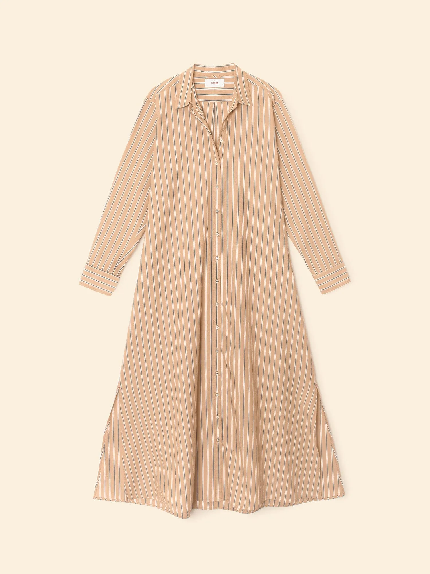 Toffee Stripe Boden Dress sold by XiRENA product image thumbnail 3