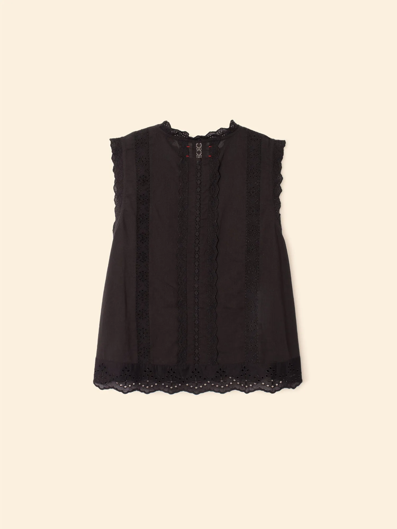 Black Lara Shirt sold by XiRENA product image thumbnail 5
