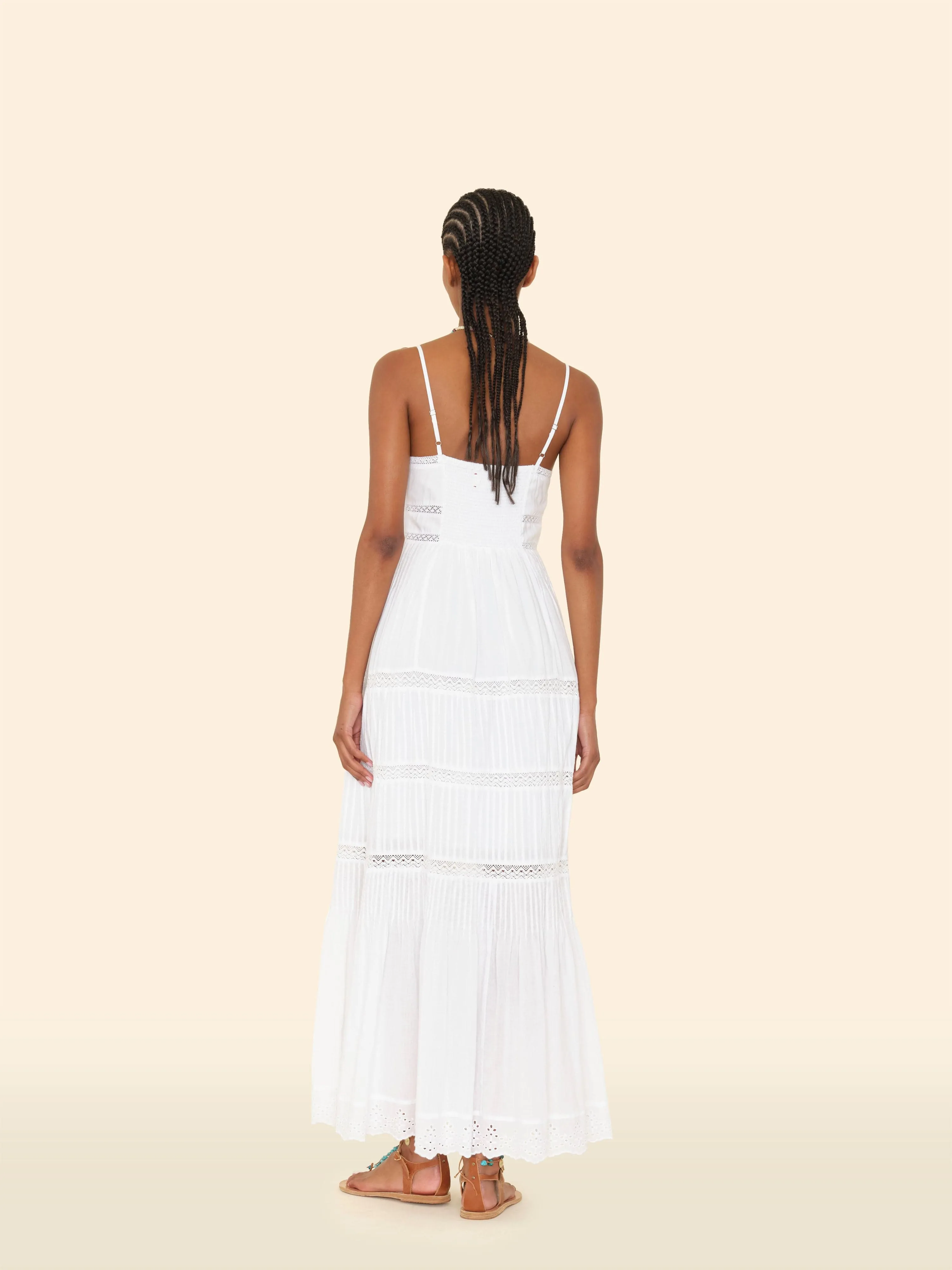 White Janis Dress sold by XiRENA product image thumbnail 2