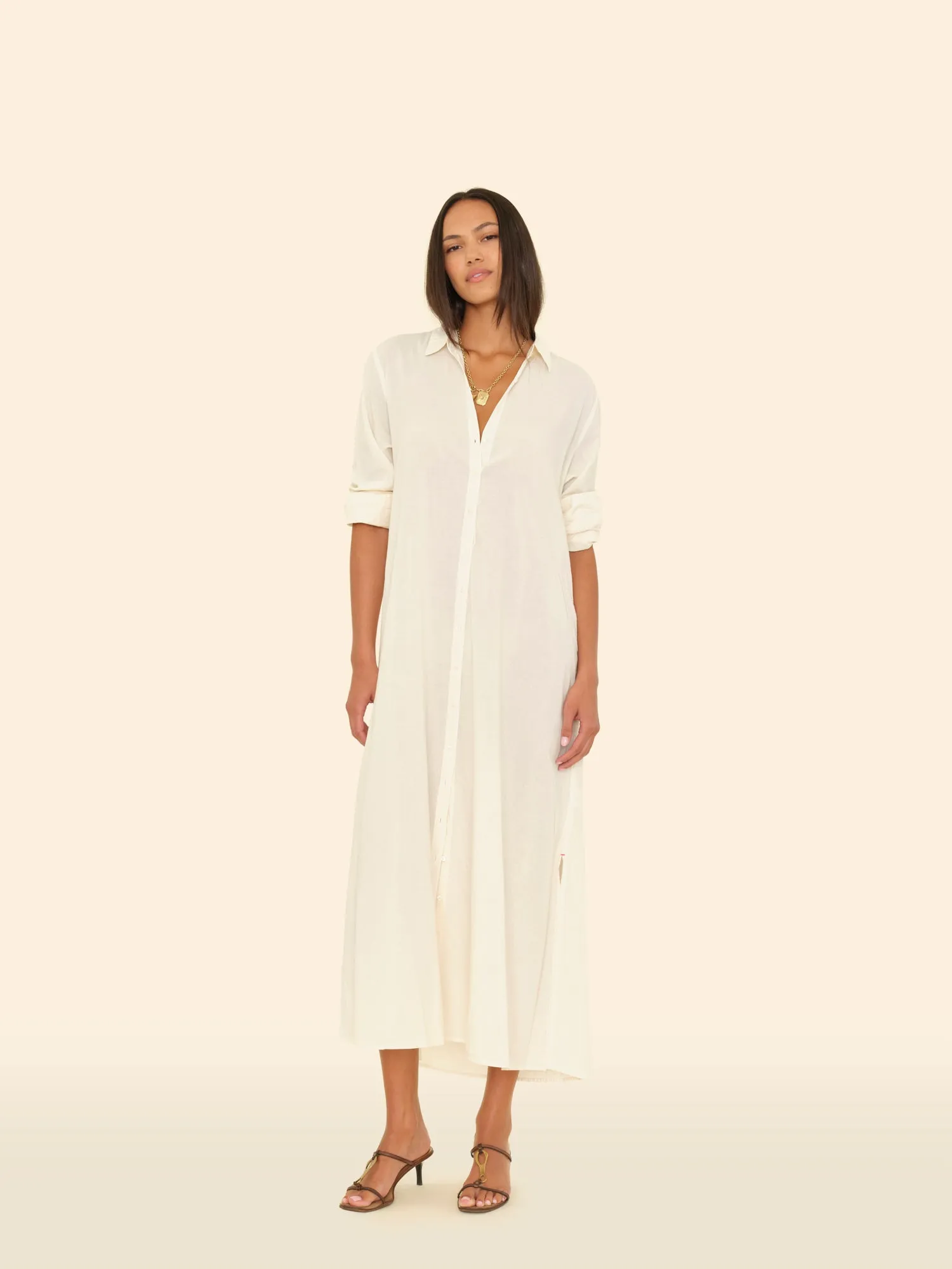 Oysterette Boden Dress sold by XiRENA