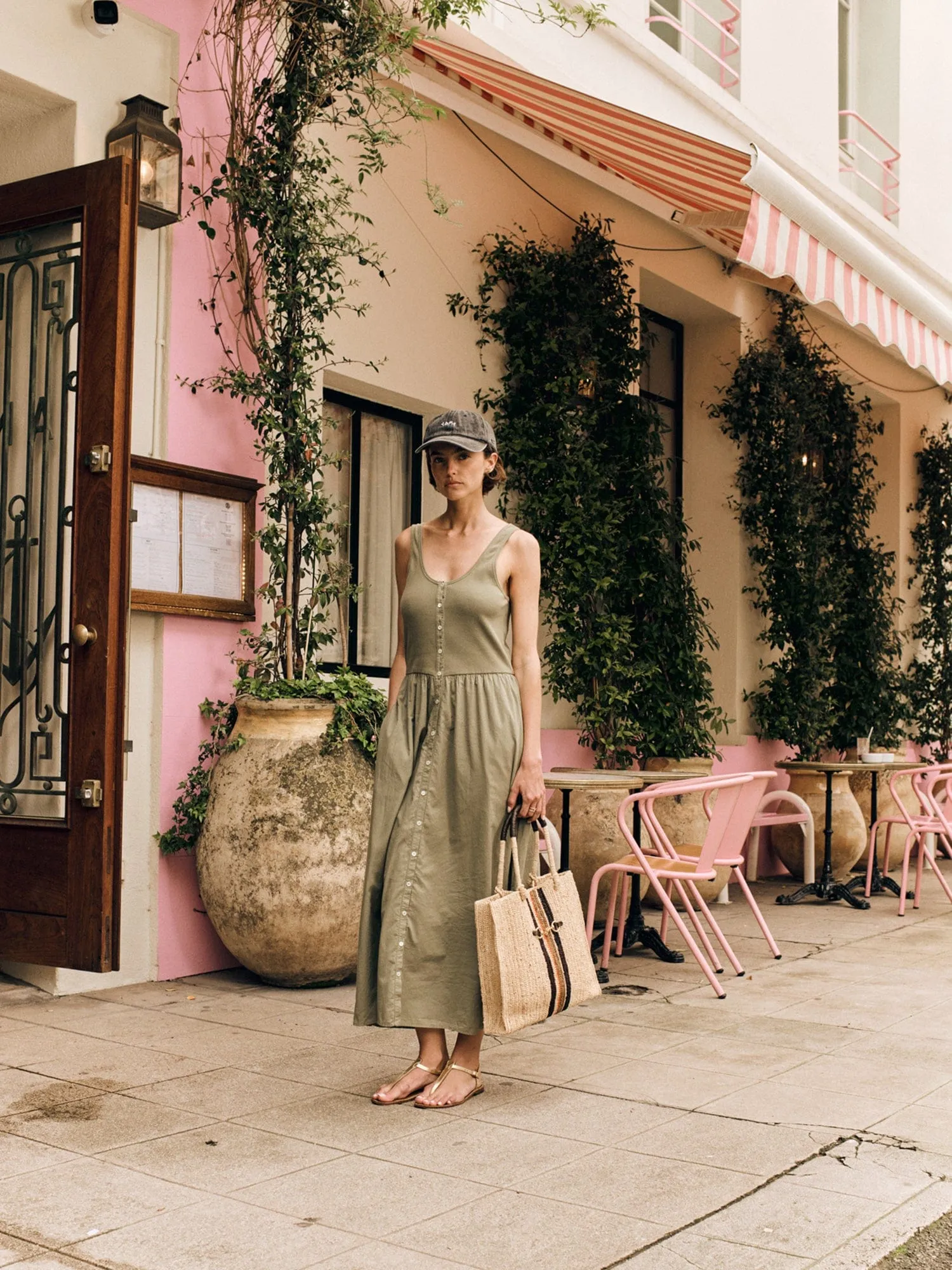 Dark Seagrass Fenix Dress sold by XiRENA product image thumbnail 3