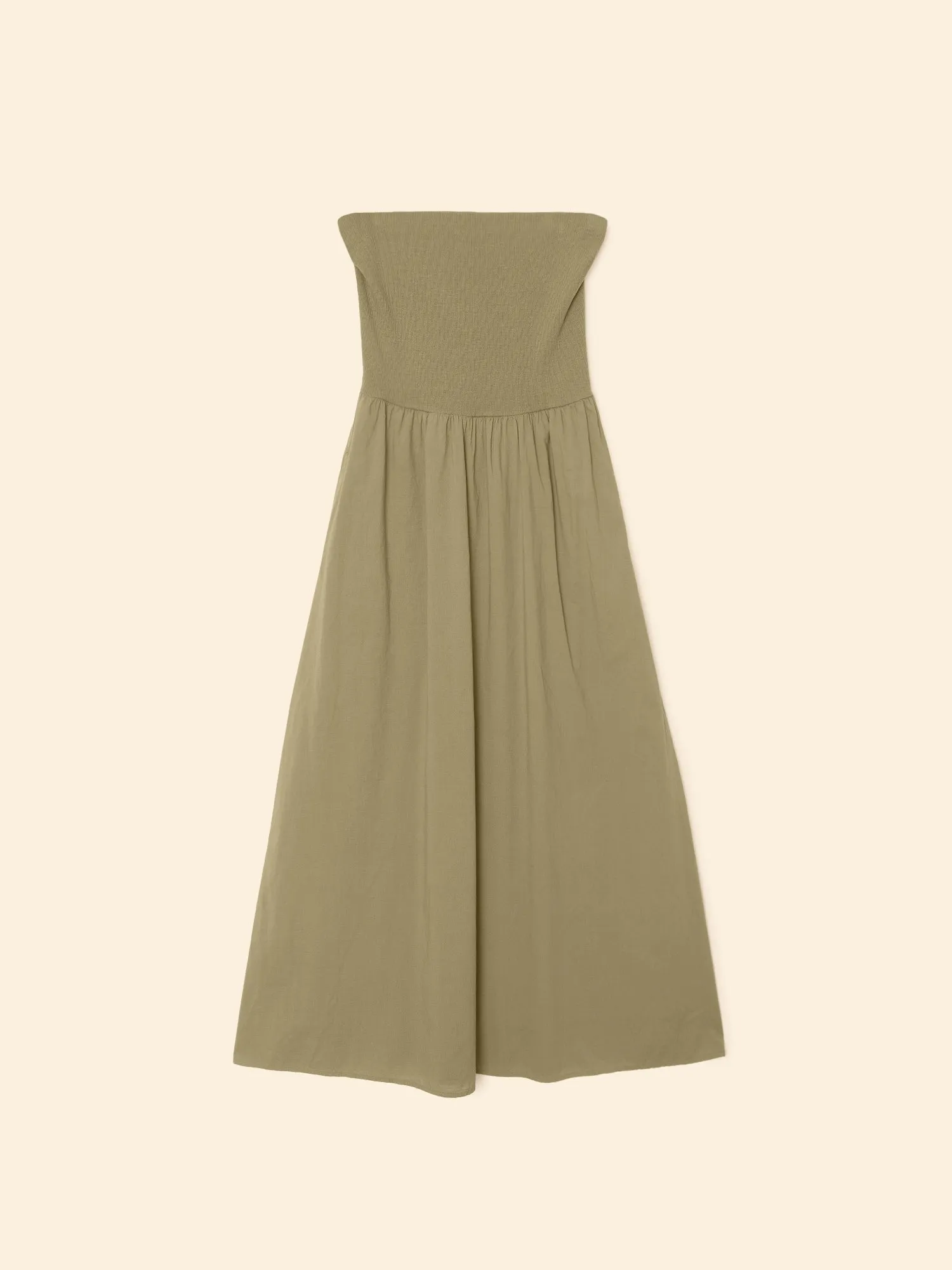 Dark Seagrass Finnian Dress sold by XiRENA product image thumbnail 3