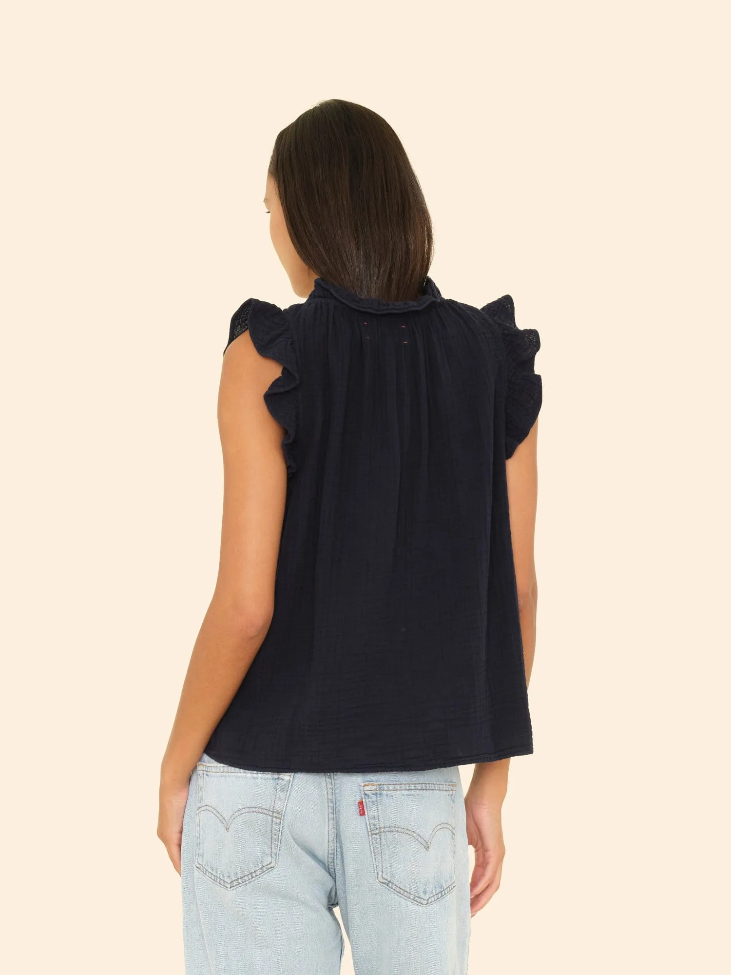 North Star Bex Gauze Top sold by XiRENA product image thumbnail 2