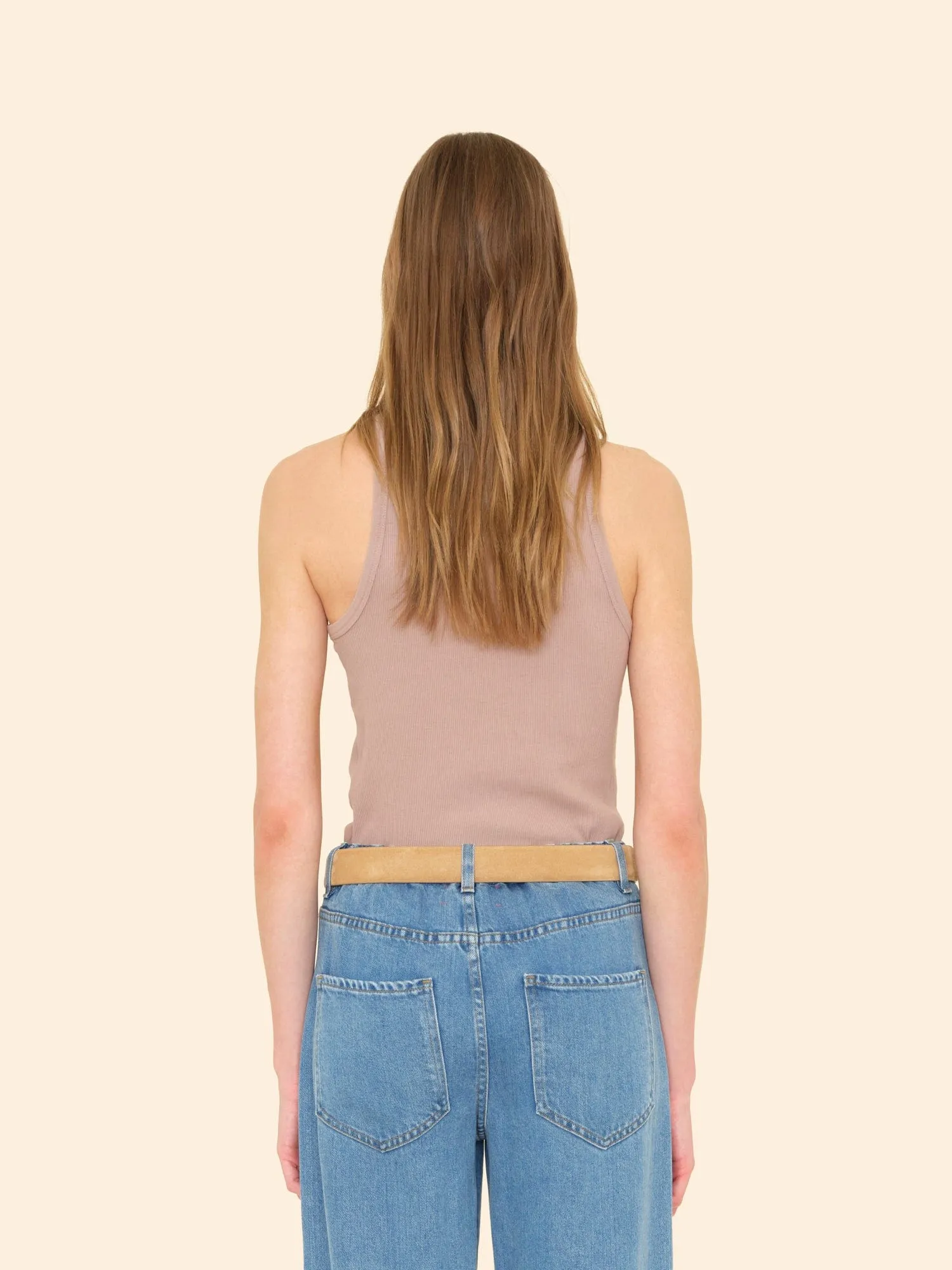 Shitaki Arynn Fine Rib Tank Top sold by XiRENA product image thumbnail 2