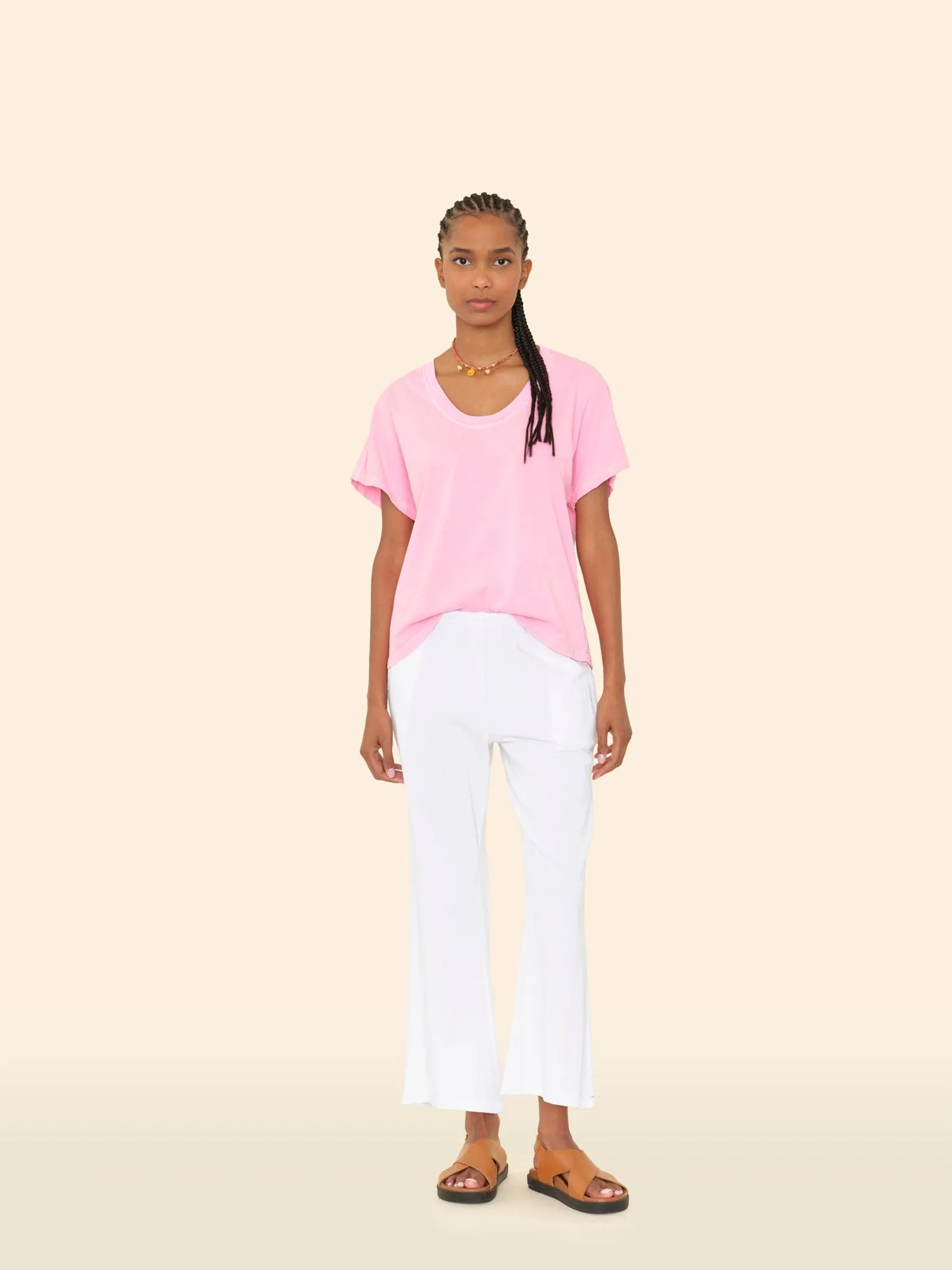 White Crawford Pant sold by XiRENA