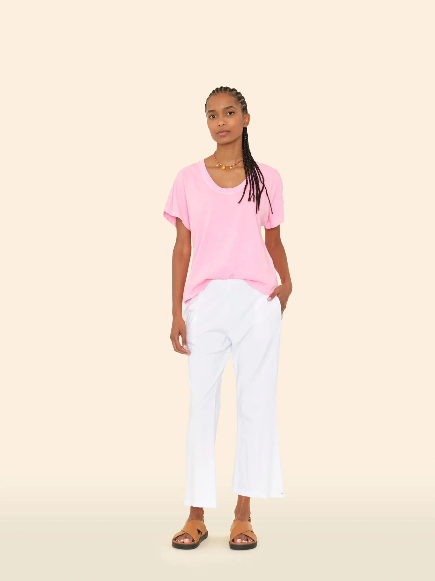 White Crawford Pant sold by XiRENA product image thumbnail 3