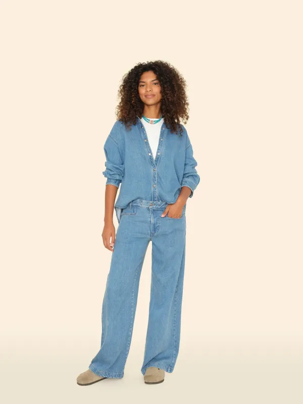 Pacific Nixon Denim Pant made by XiRENA