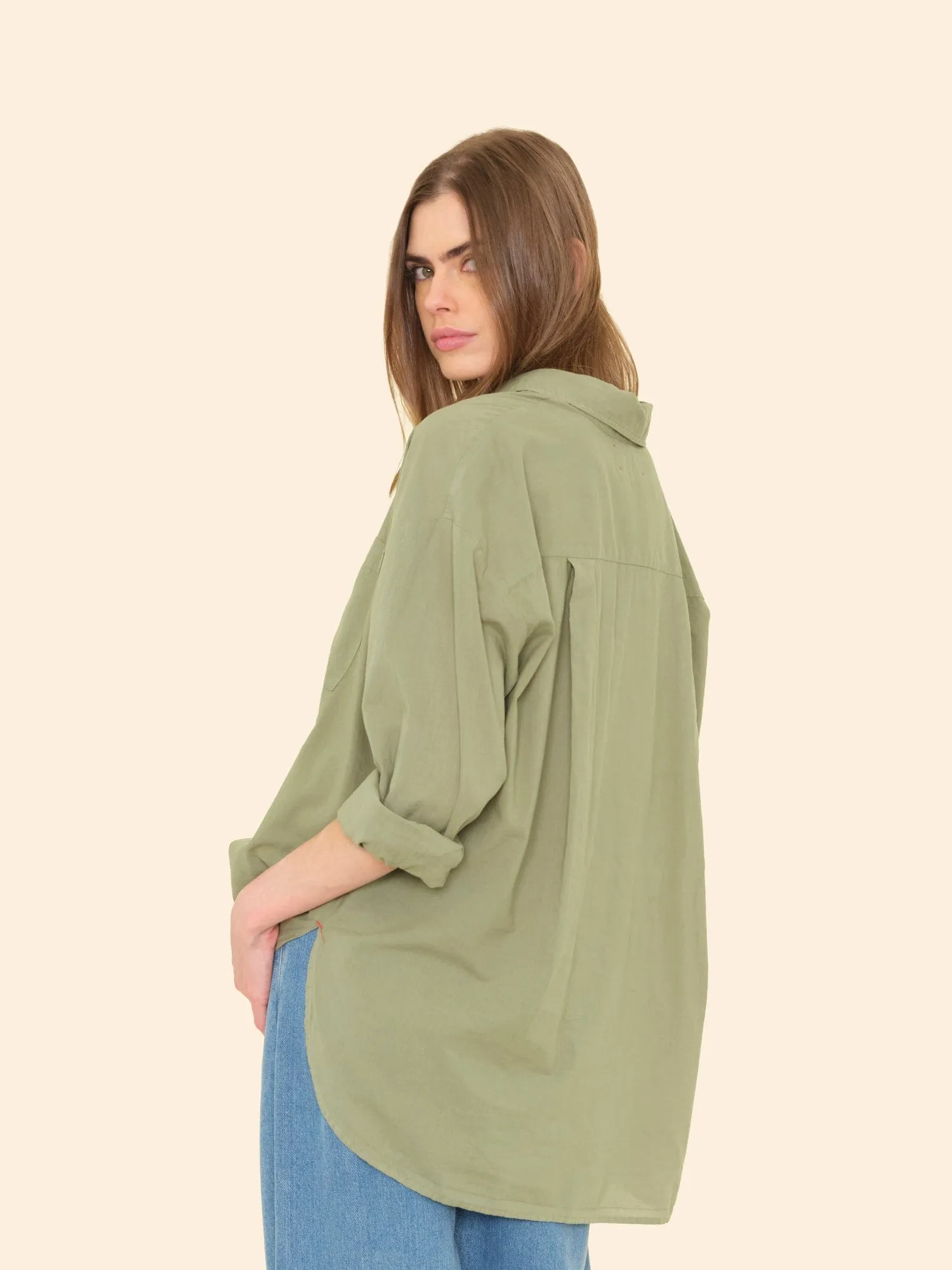 Dark Seagrass Sydney Shirt sold by XiRENA product image thumbnail 3