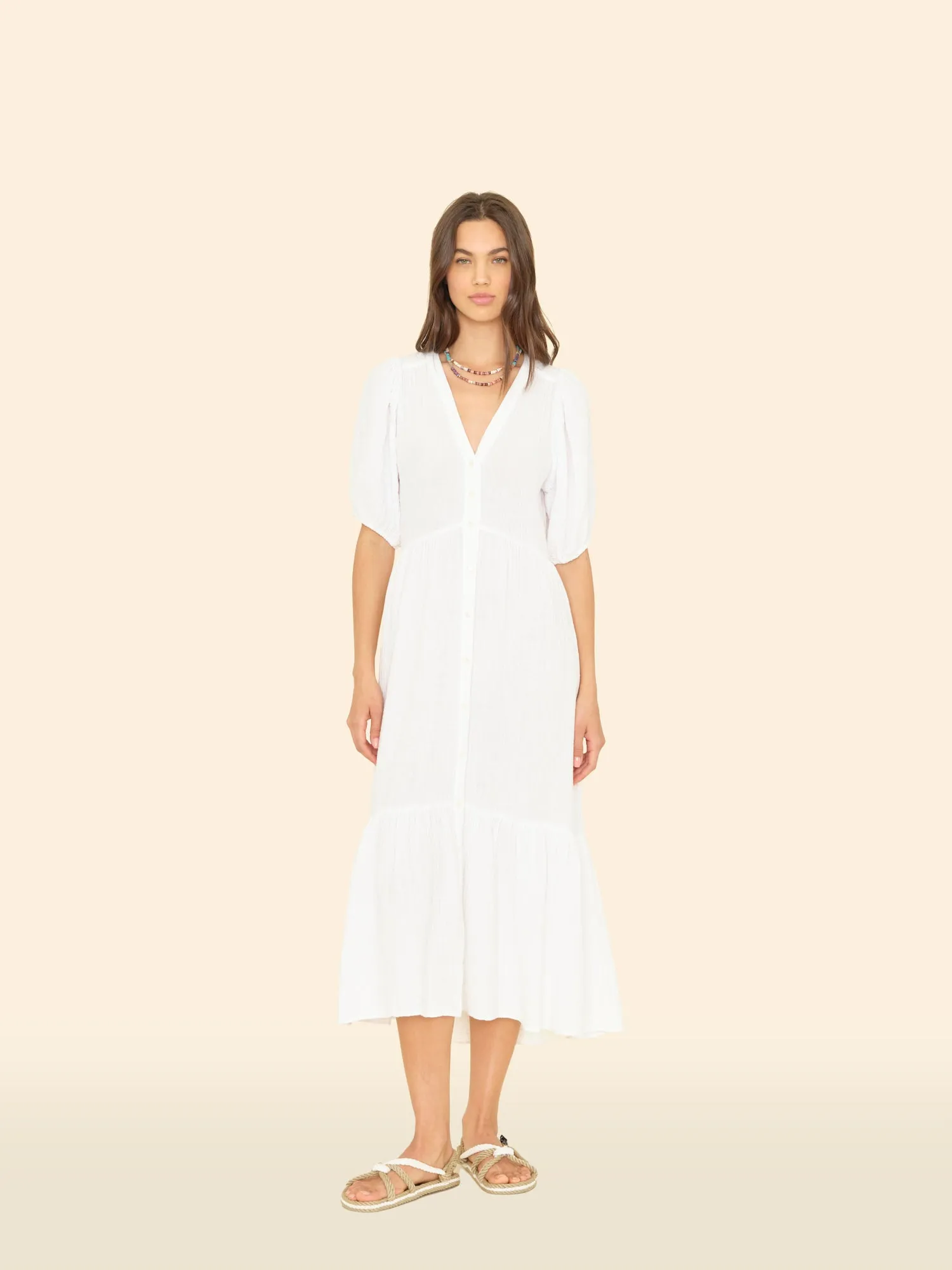 White Lennox Dress sold by XiRENA