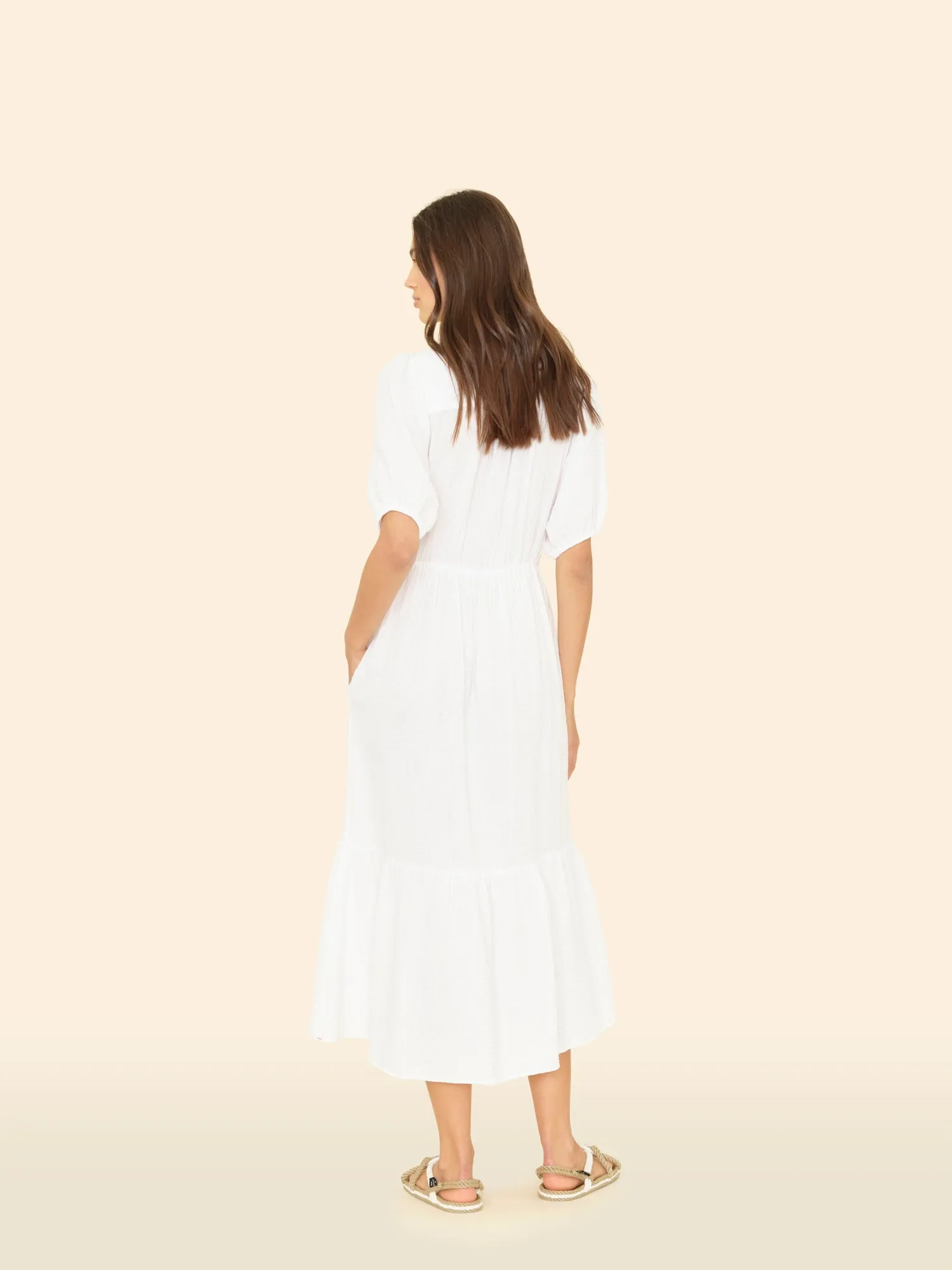 White Lennox Dress sold by XiRENA product image thumbnail 2