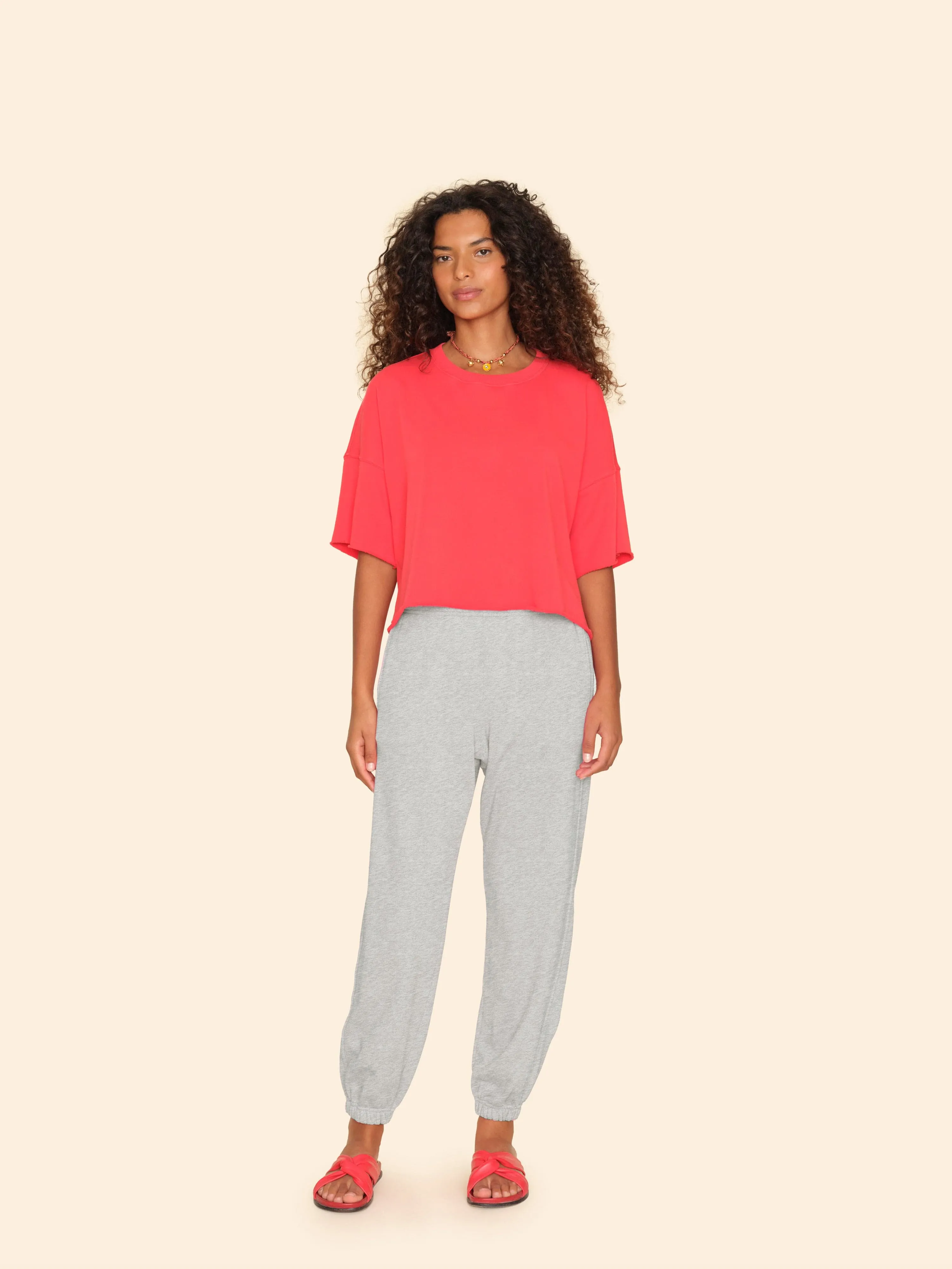 Heather Grey Davis Sweatpant sold by XiRENA product image thumbnail 2