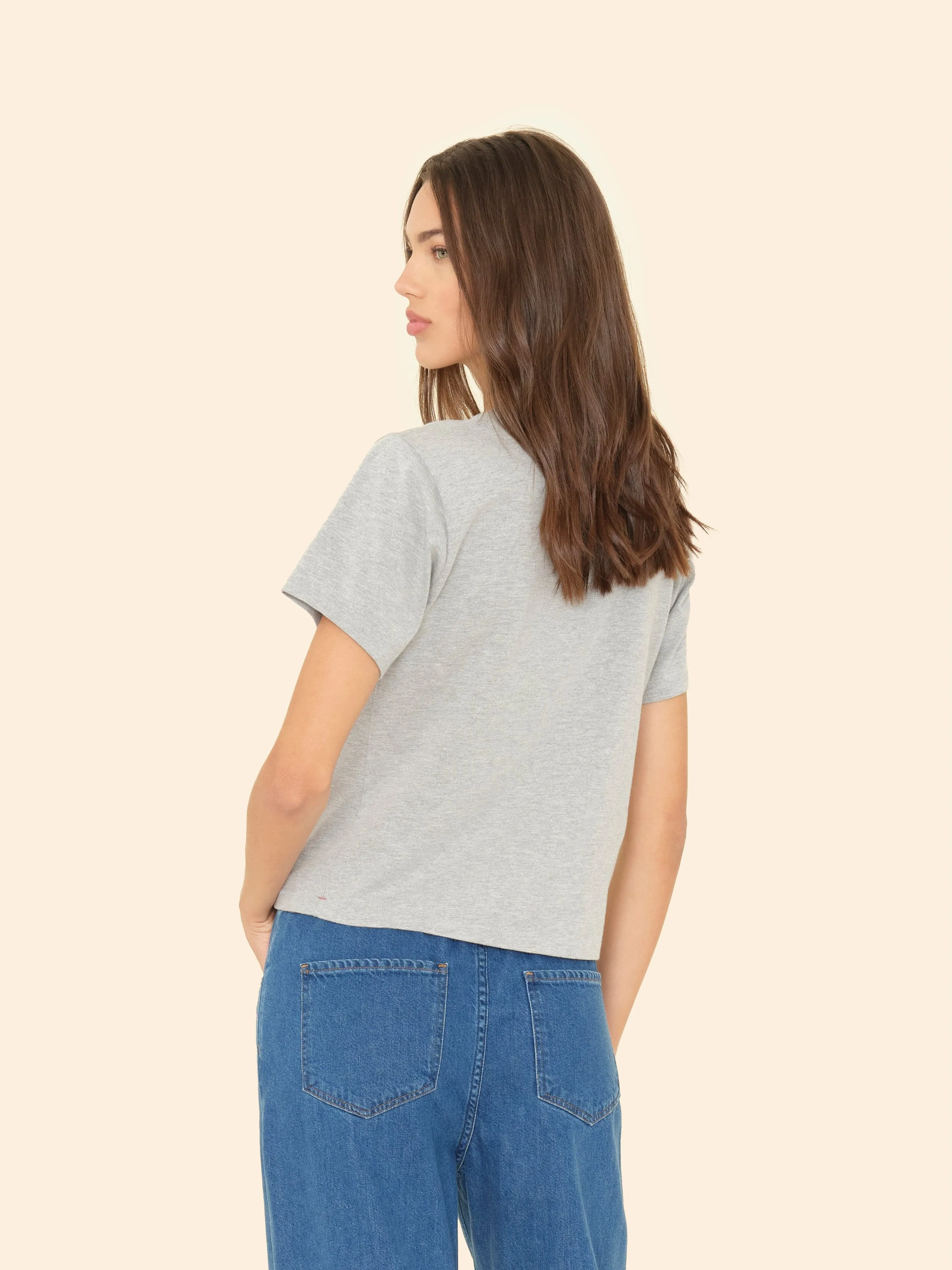 Heather Grey Georgy Tee sold by XiRENA product image thumbnail 2
