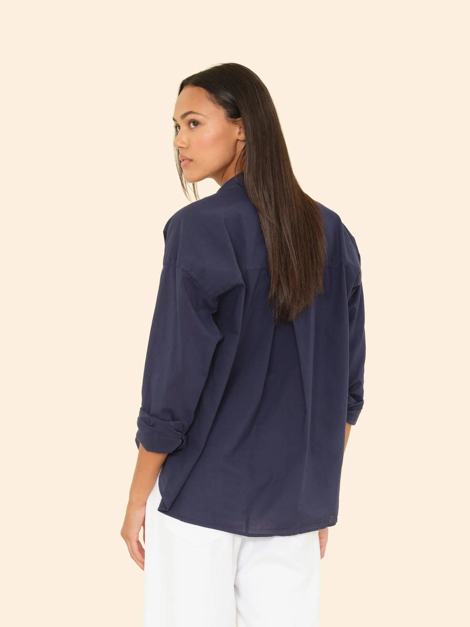 Navy Jordy Shirt sold by XiRENA product image thumbnail 2