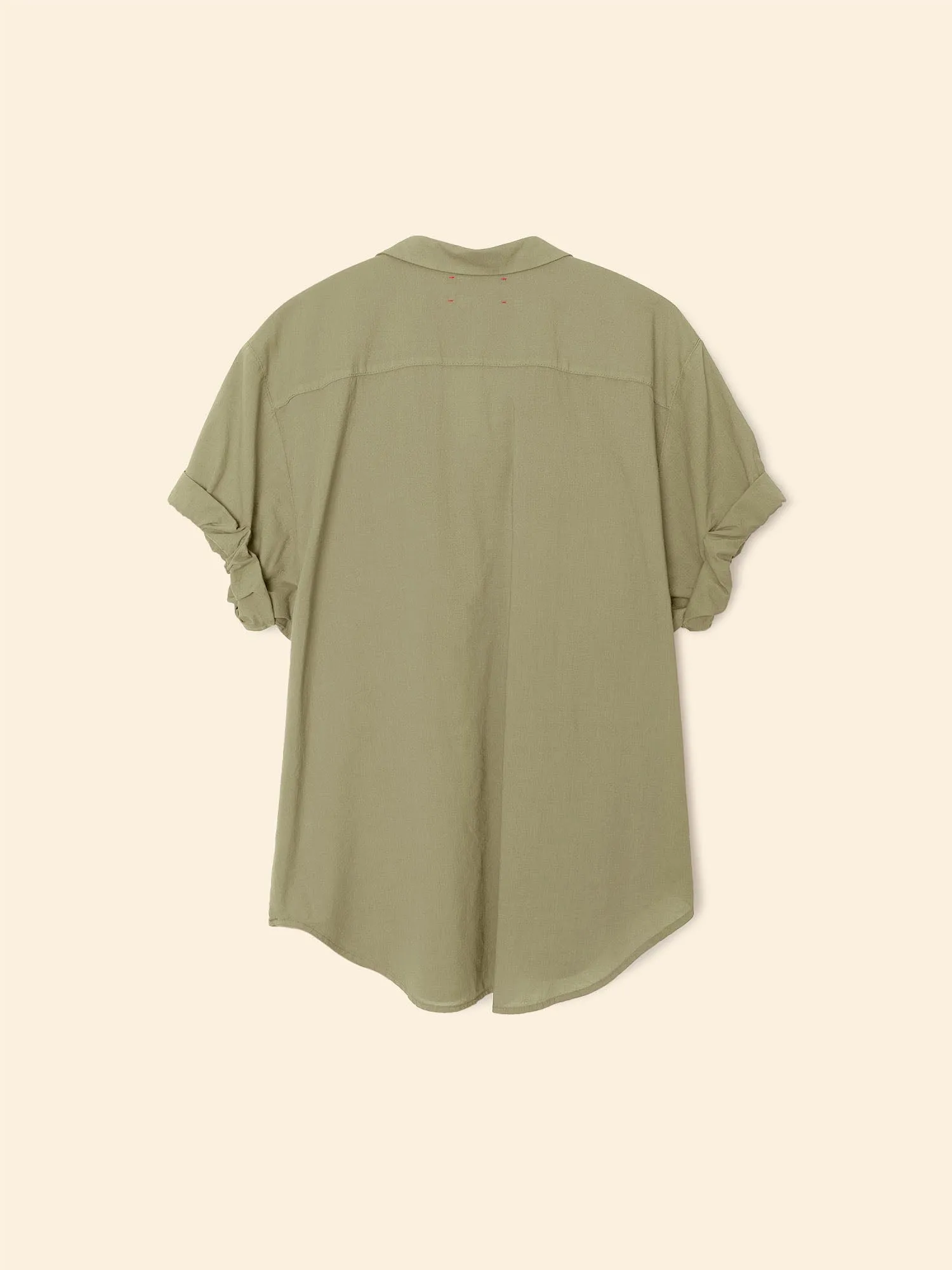 Dark Seagrass Channing Shirt sold by XiRENA product image thumbnail 4