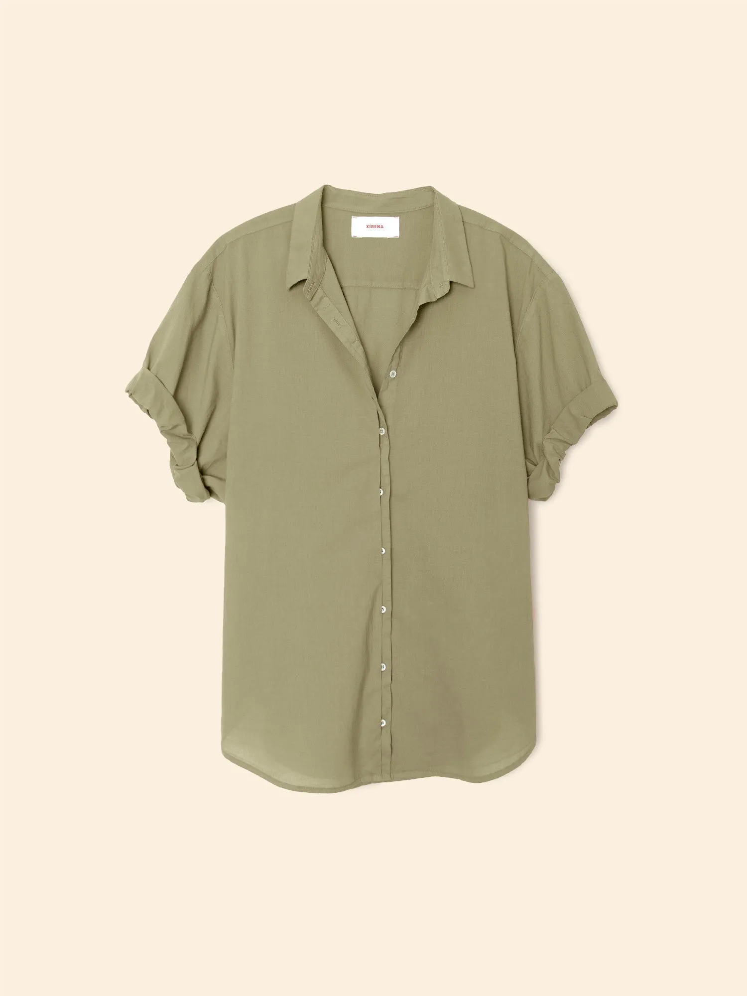 Dark Seagrass Channing Shirt sold by XiRENA product image thumbnail 3