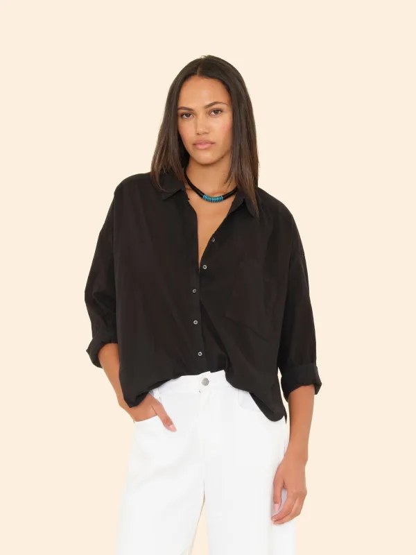 Black Jordy Shirt sold by XiRENA