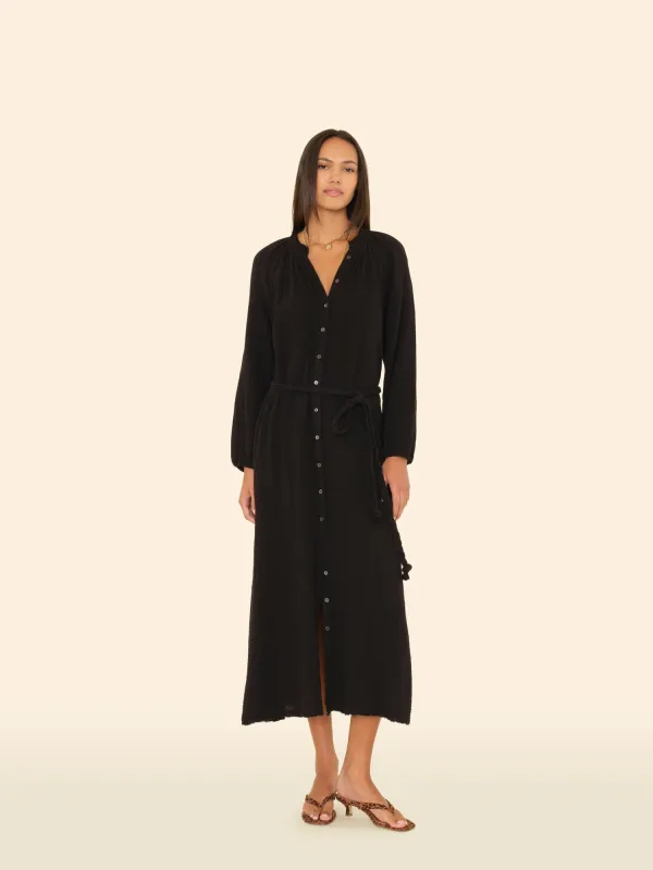 Black Andrea Dress sold by XiRENA