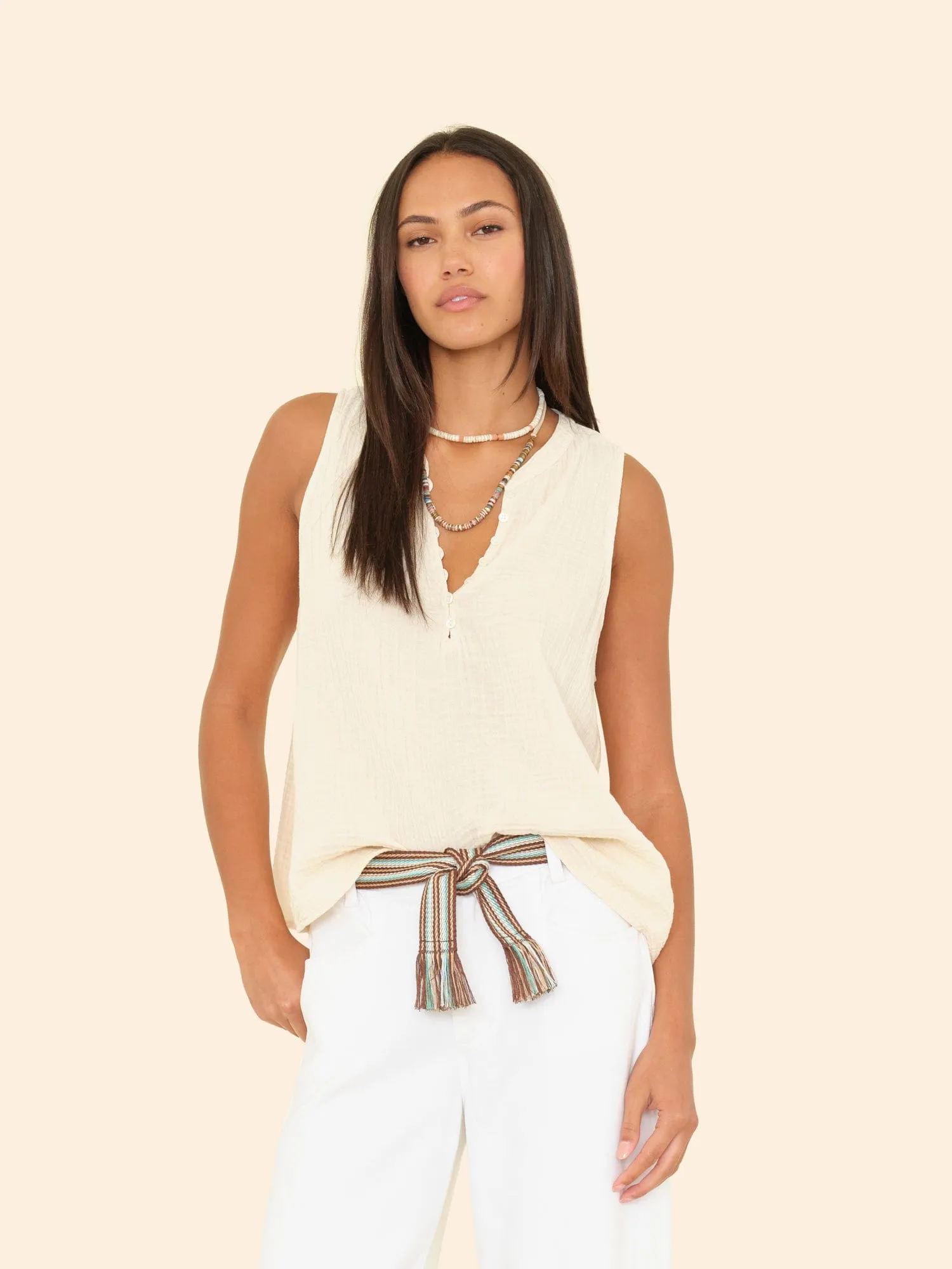 Oysterette Tish Top sold by XiRENA