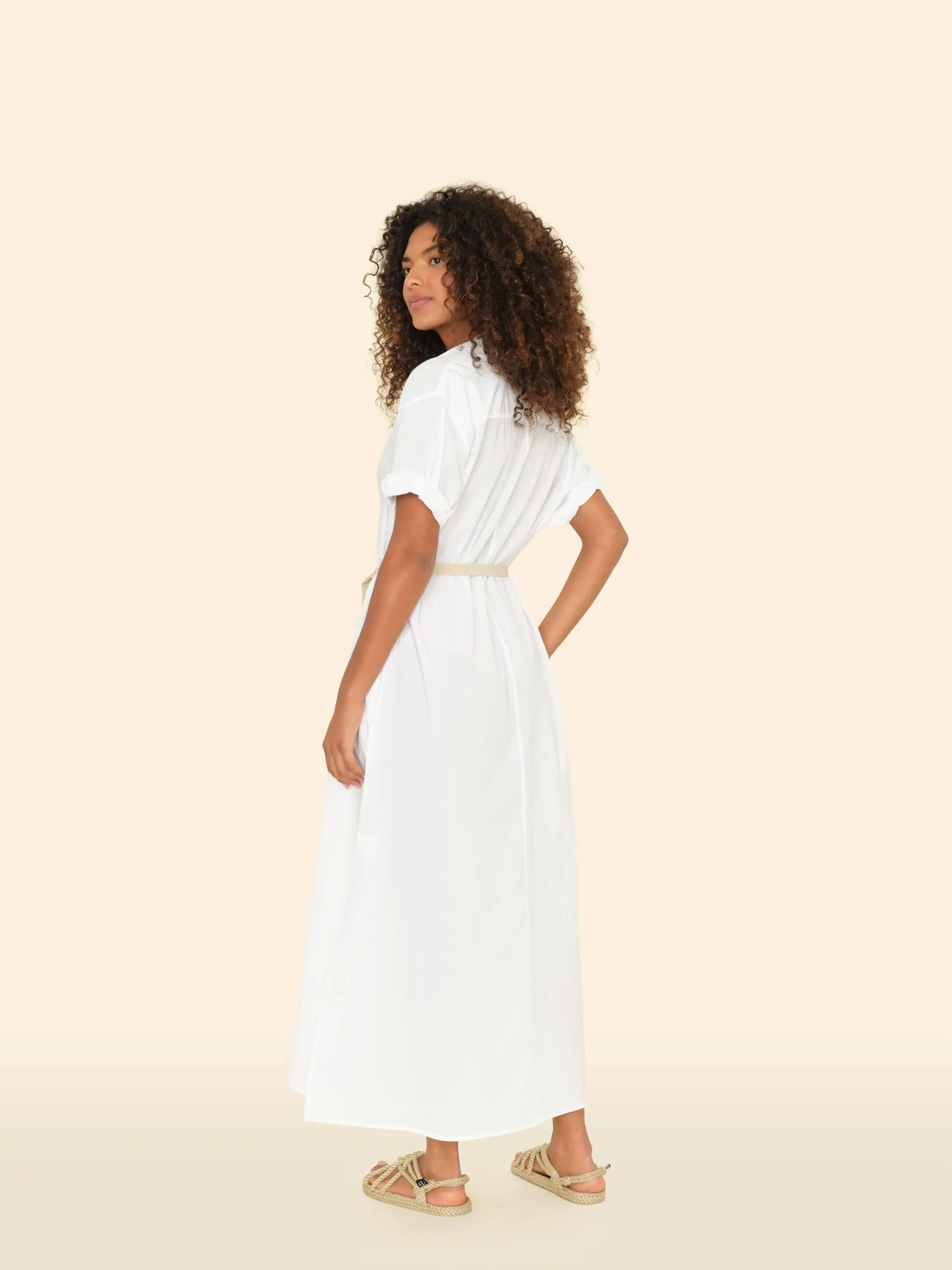 White Linnet Dress sold by XiRENA product image thumbnail 3