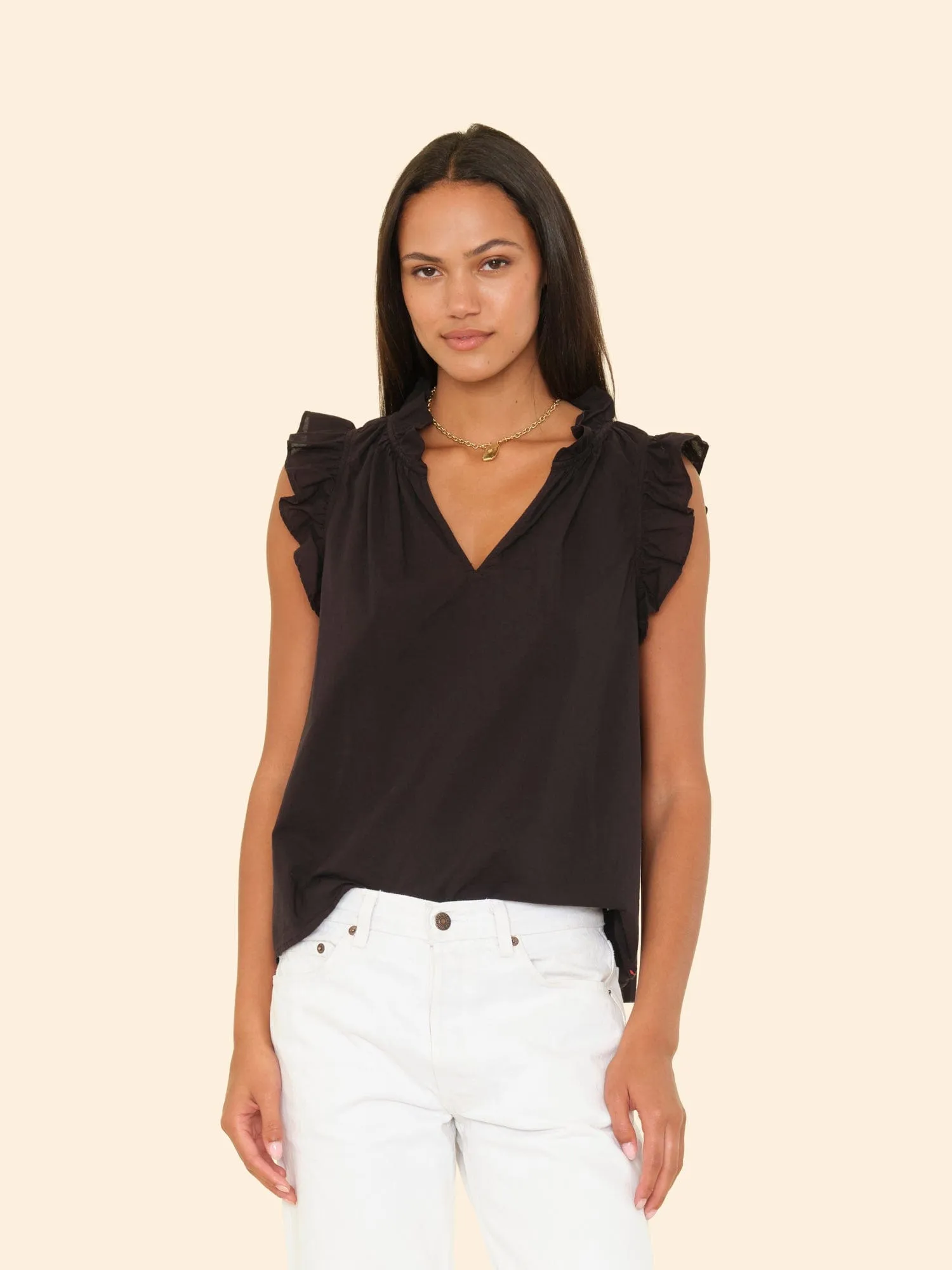 Black Bex Top sold by XiRENA