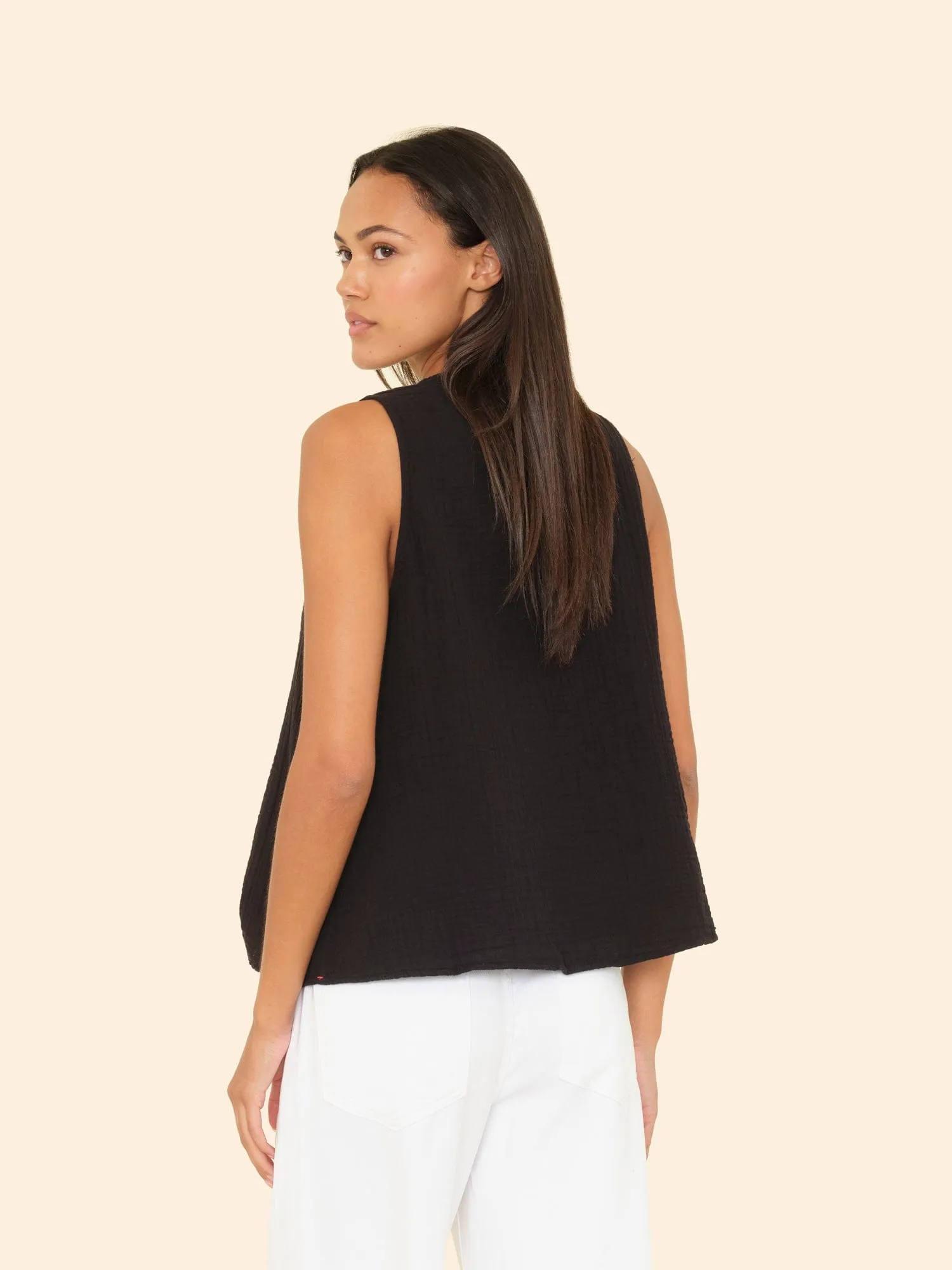 Black Tish Top sold by XiRENA product image thumbnail 2