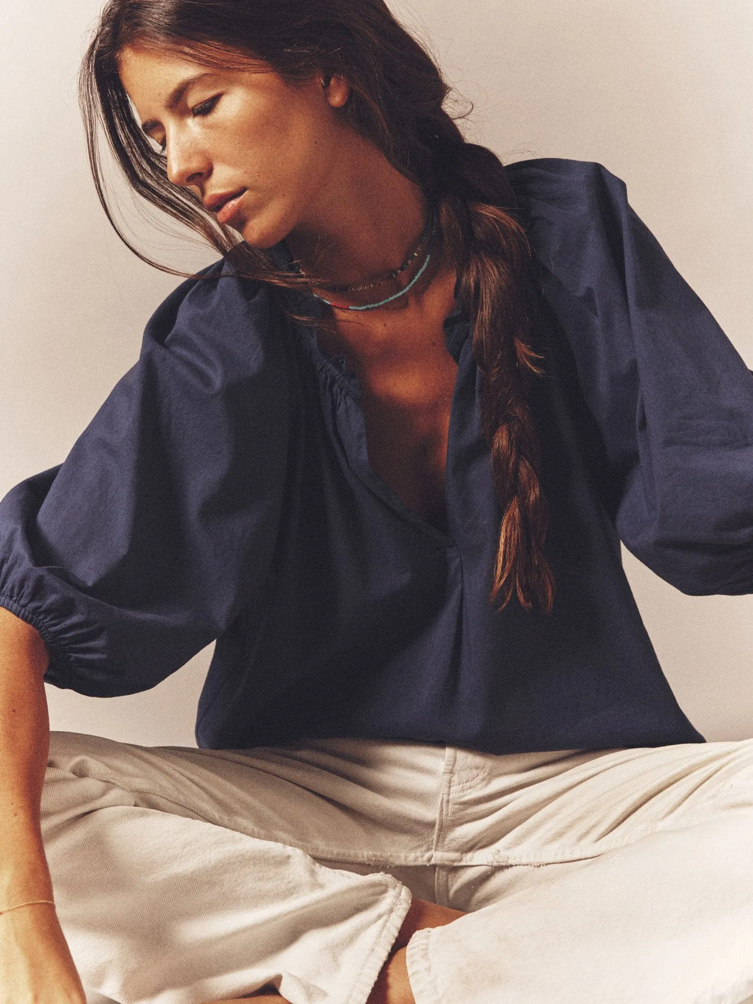 Navy Jules Top sold by XiRENA product image thumbnail 2