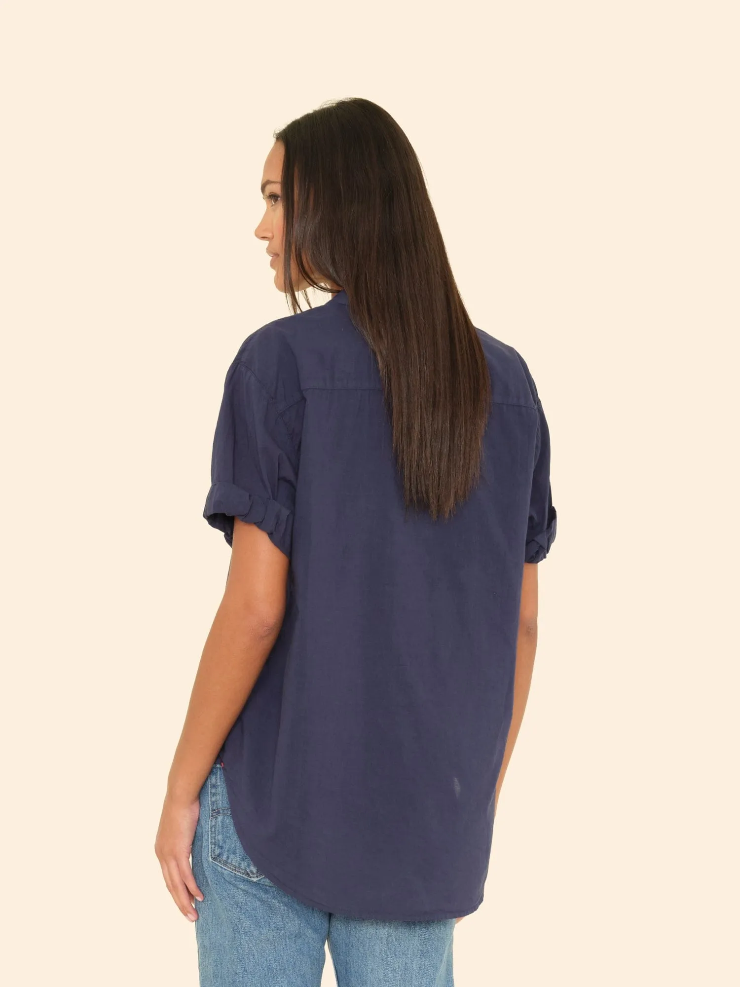 Navy Channing Shirt sold by XiRENA product image thumbnail 3