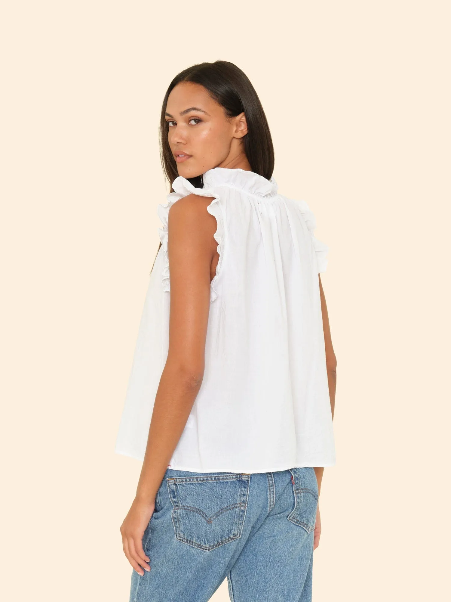 White Bex Top sold by XiRENA product image thumbnail 3