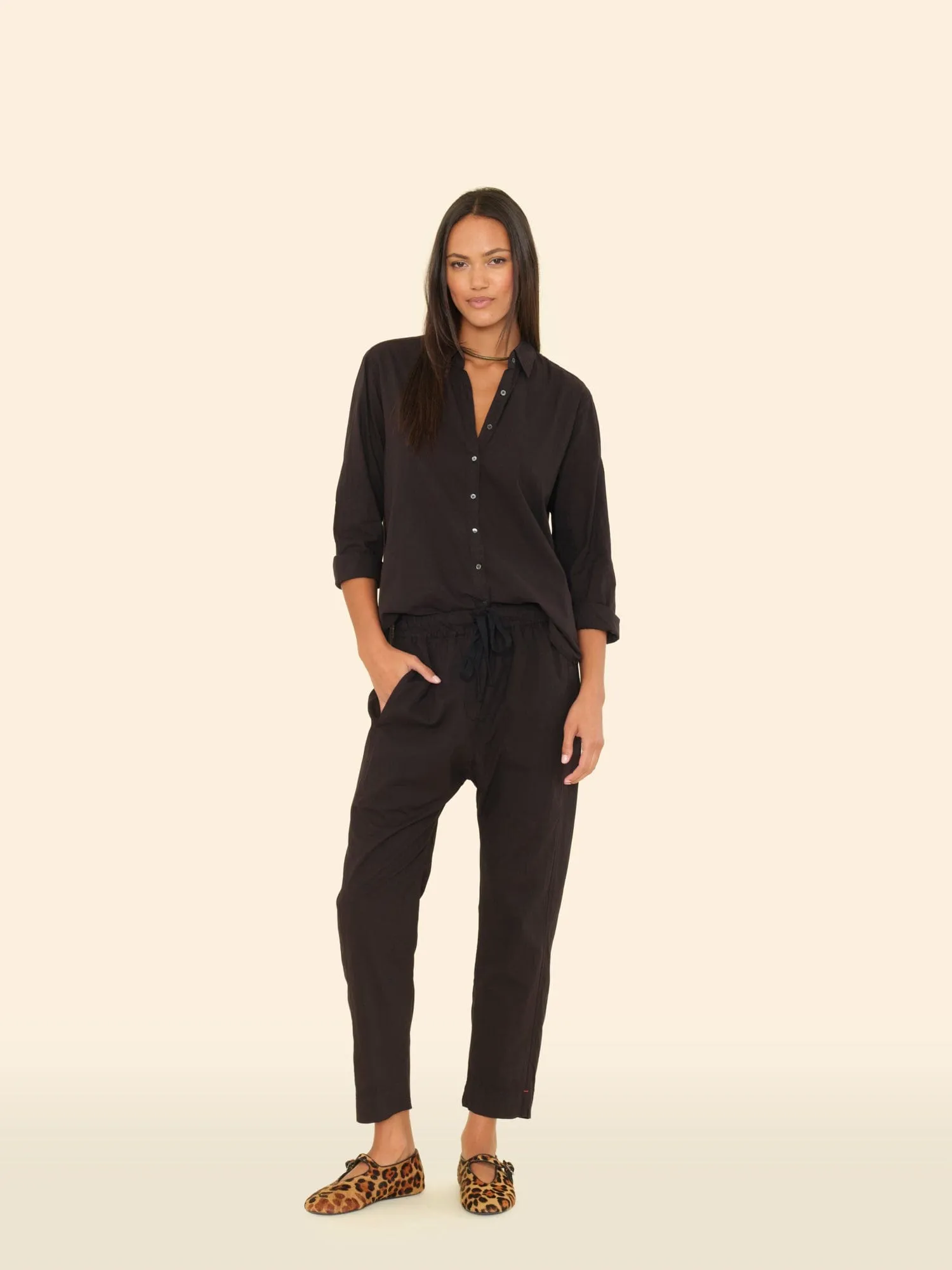 Black Draper Pant sold by XiRENA product image thumbnail 4