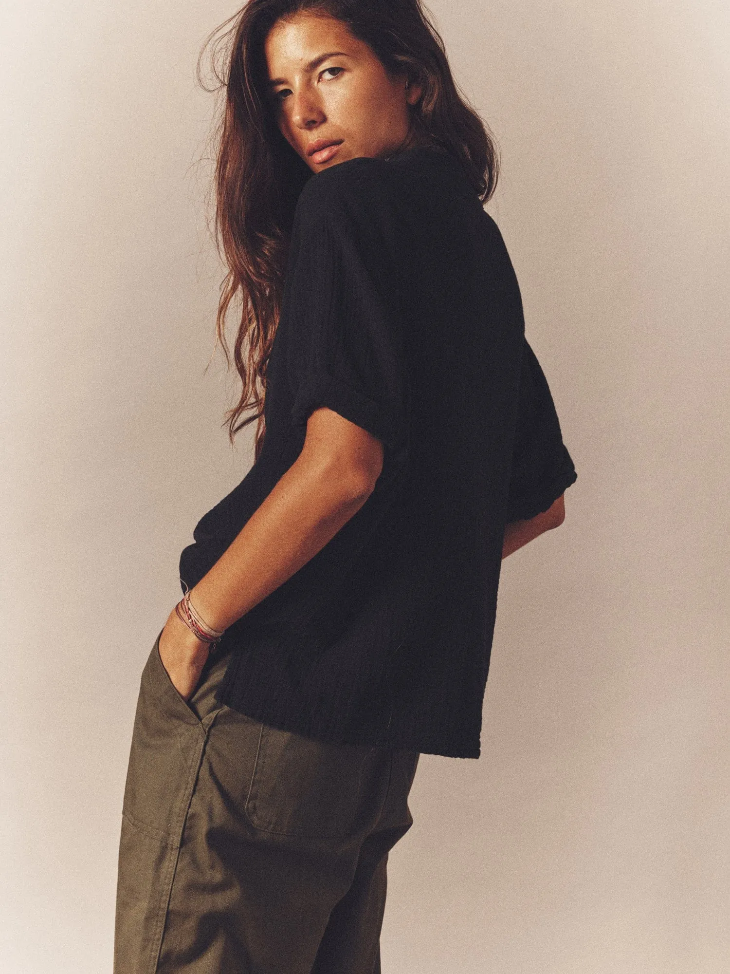 Black Avery Top sold by XiRENA product image thumbnail 4