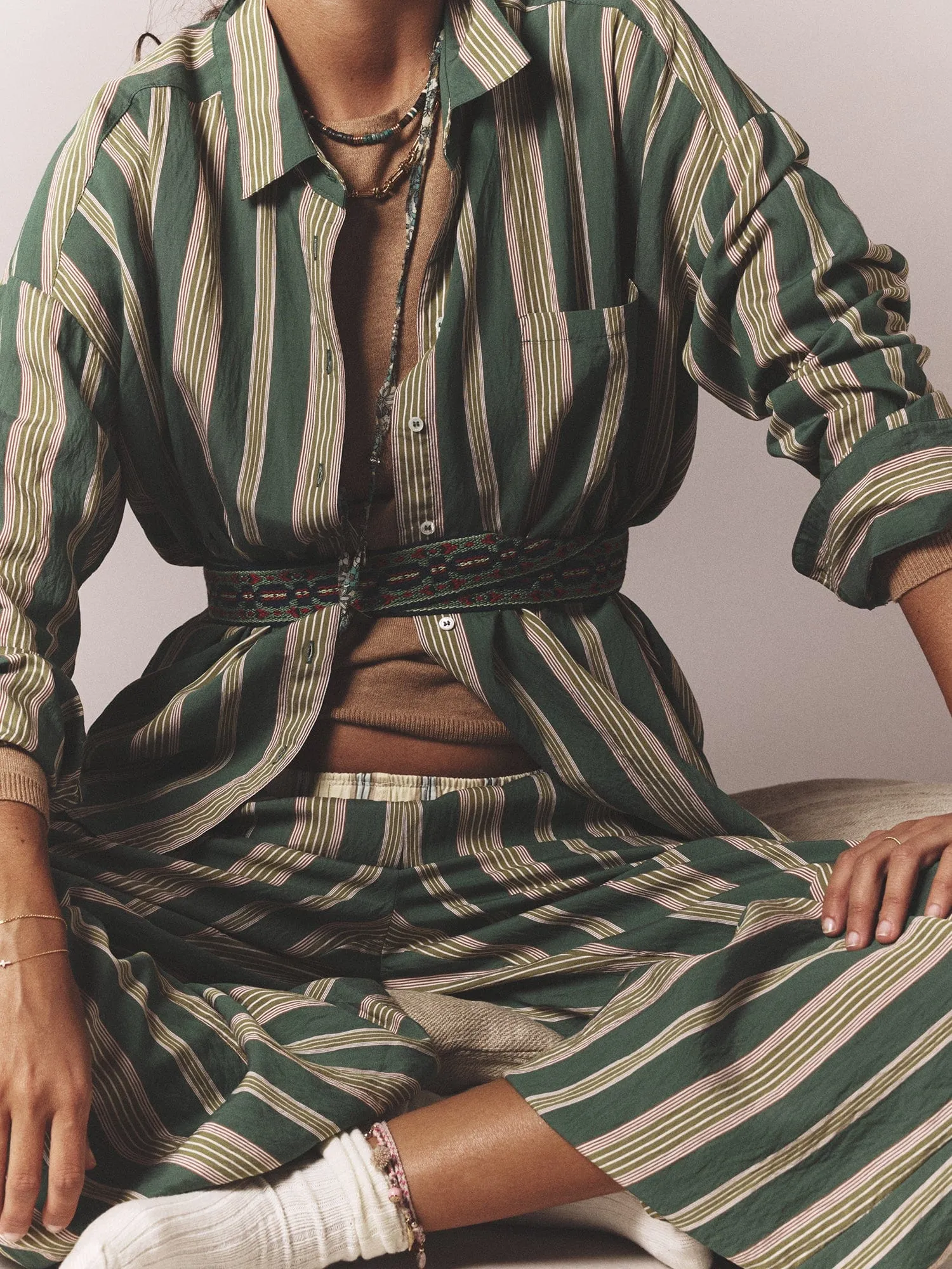 Spruce Stripe Jordy Shirt sold by XiRENA product image thumbnail 2