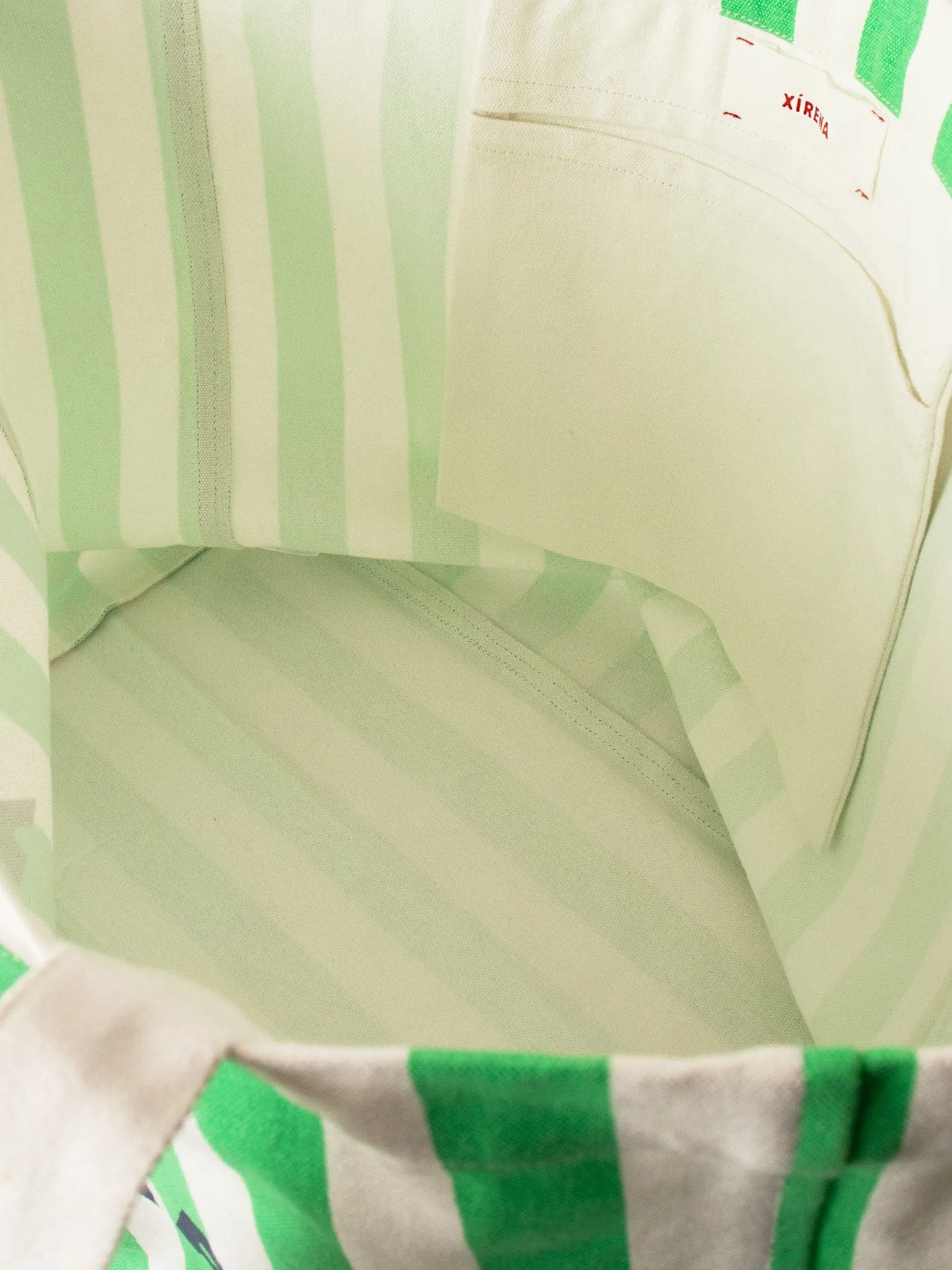 Green Breeze Stripe Layton Tote sold by XiRENA product image thumbnail 3