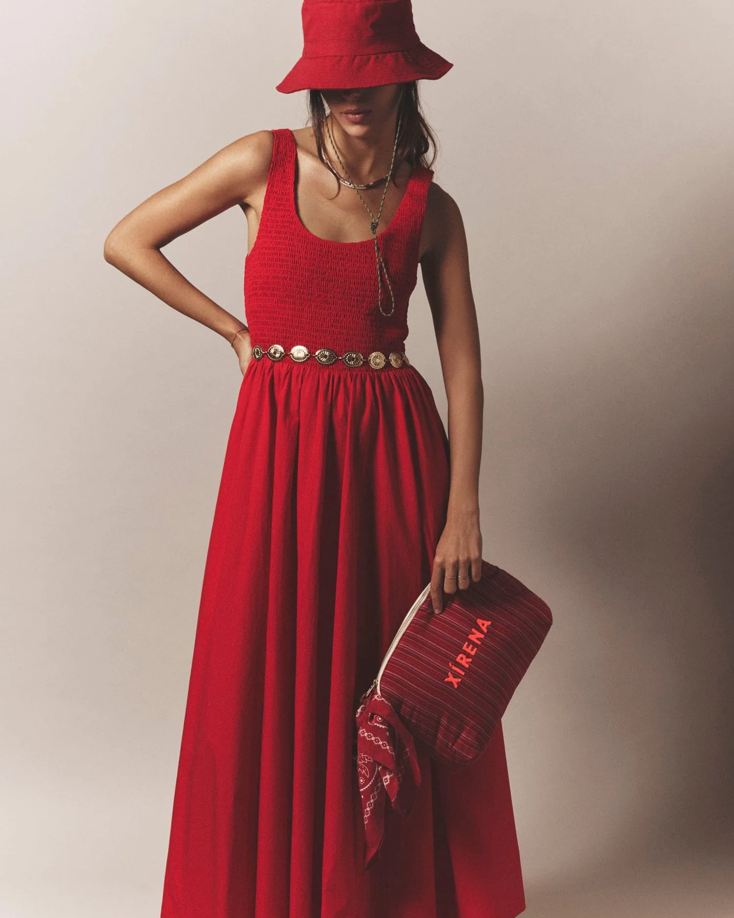 Red Flash Florence Dress sold by XiRENA product image thumbnail 2
