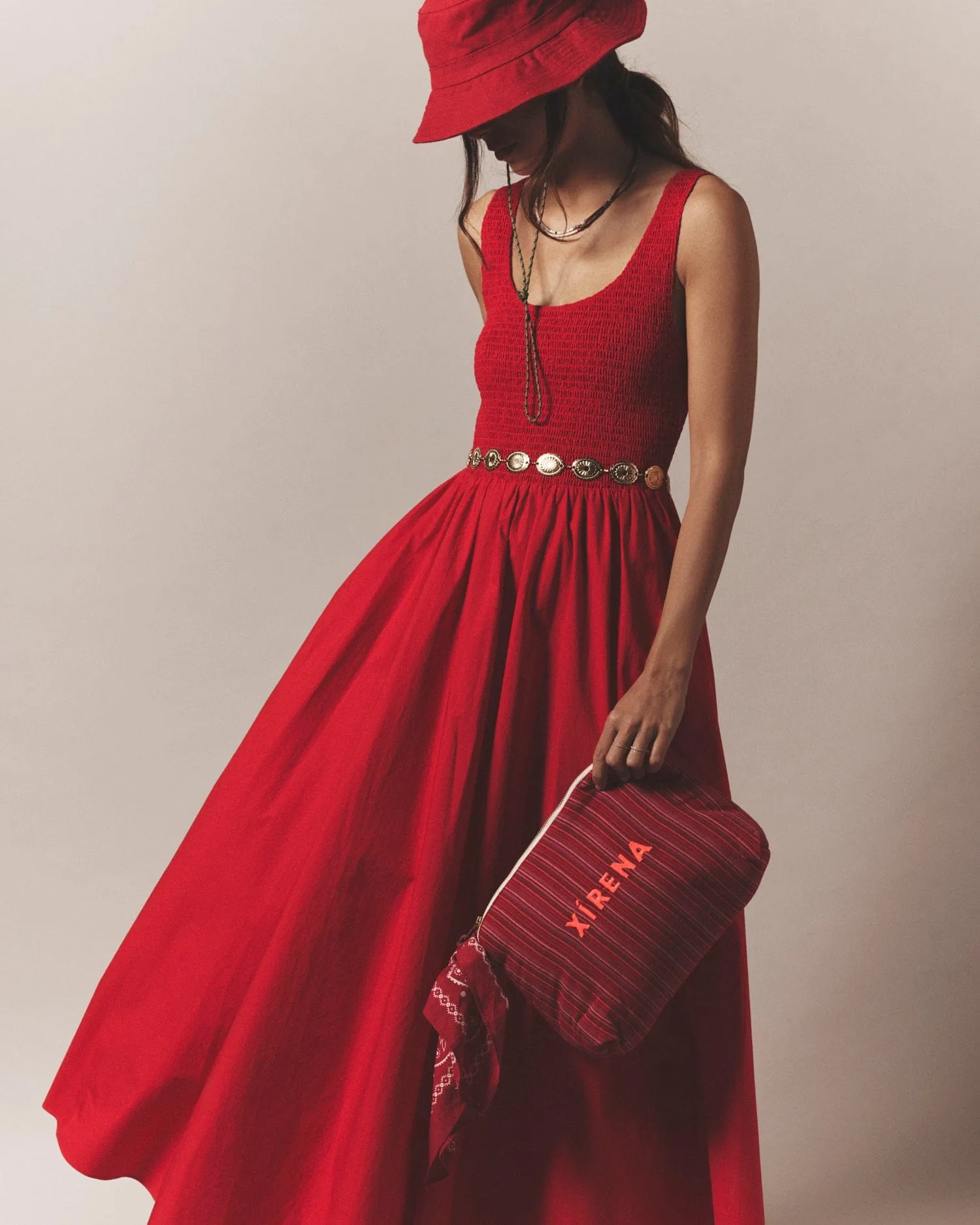 Red Flash Florence Dress sold by XiRENA product image thumbnail 3