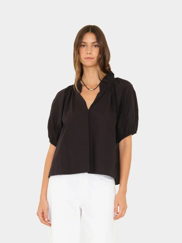 Black Clementine Top sold by XiRENA