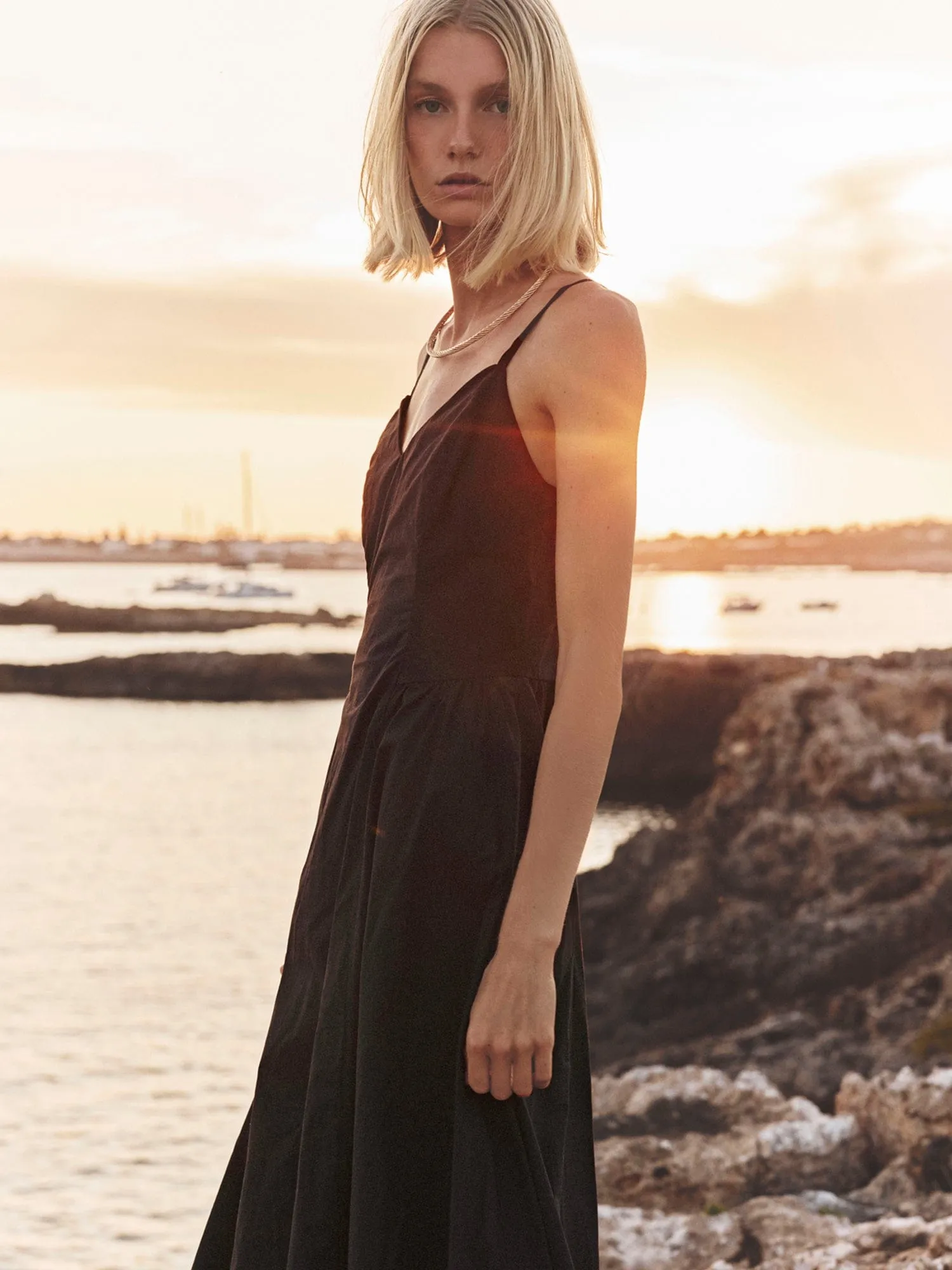 Black Bardot Dress sold by XiRENA product image thumbnail 2