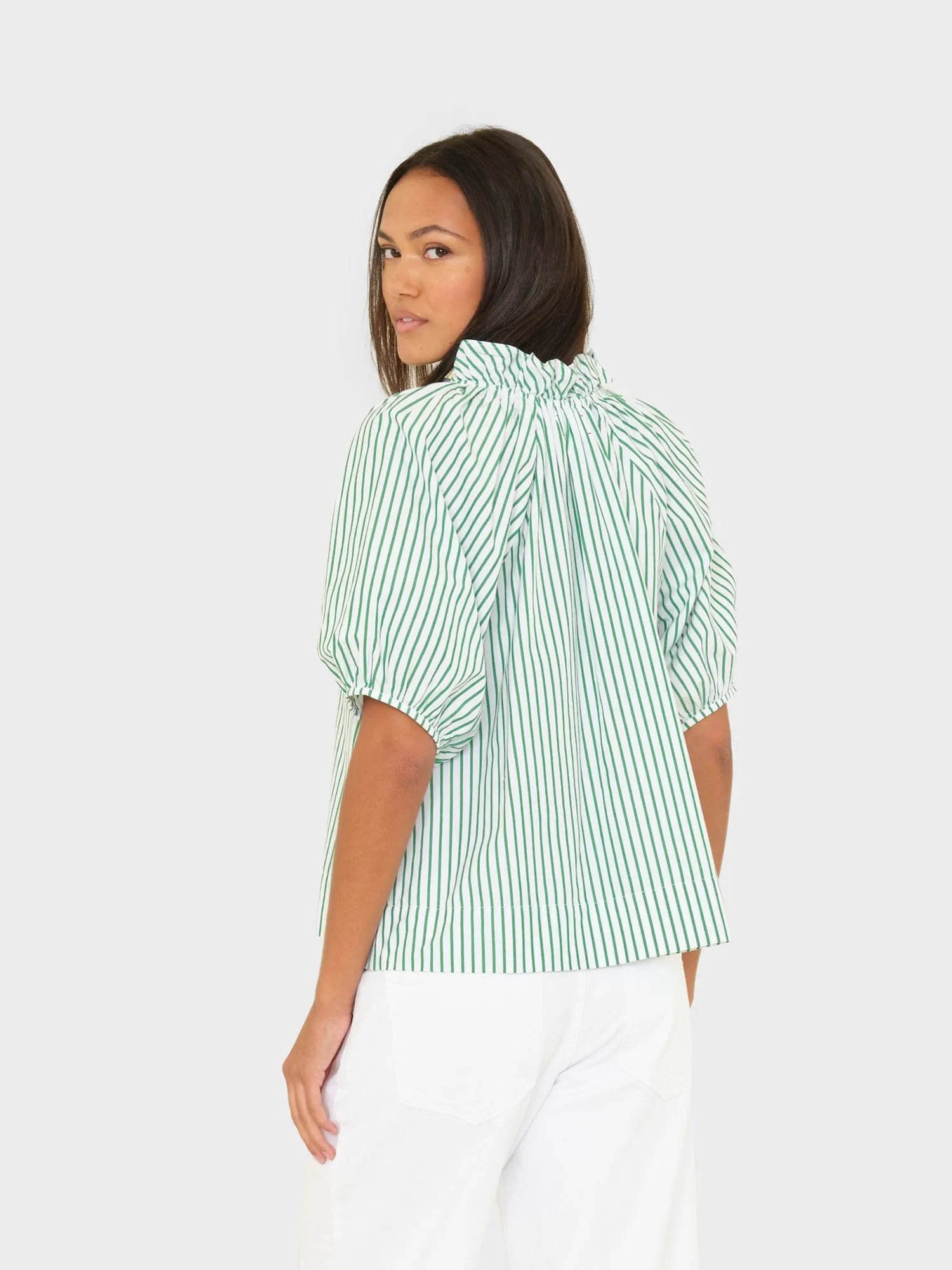 Trellis Green Clementine Top sold by XiRENA product image thumbnail 2