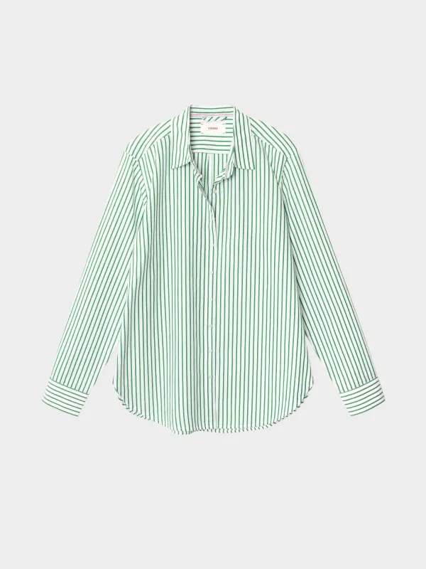 Trellis Green Beau Shirt sold by XiRENA