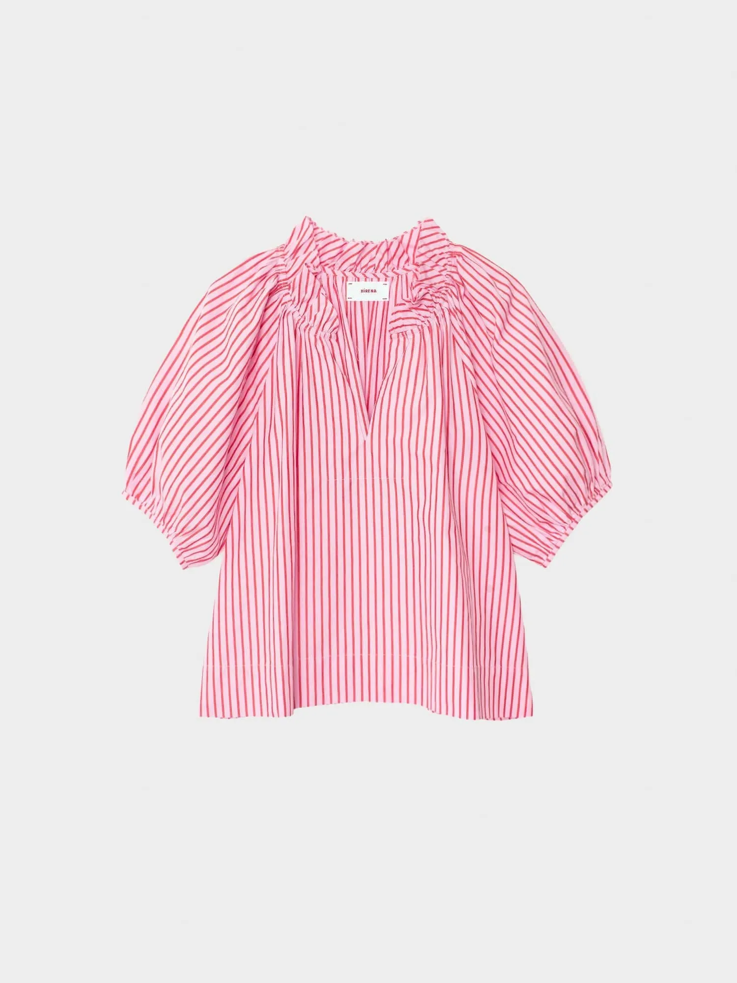 Candy Red Clementine Top sold by XiRENA