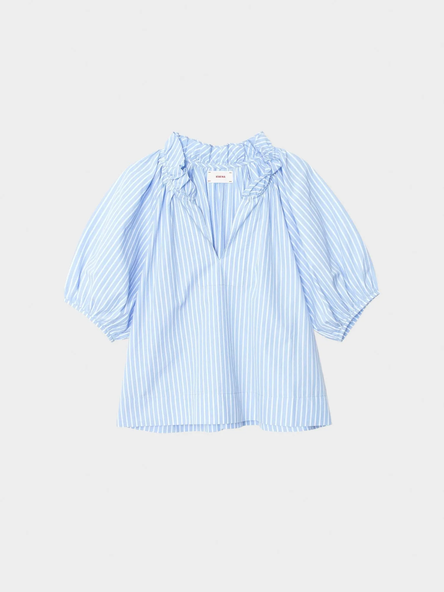 Blue Paradise Clementine Top sold by XiRENA