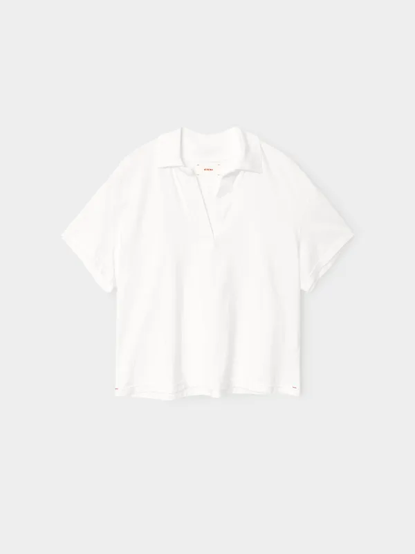 White Spencer Tee made by XiRENA