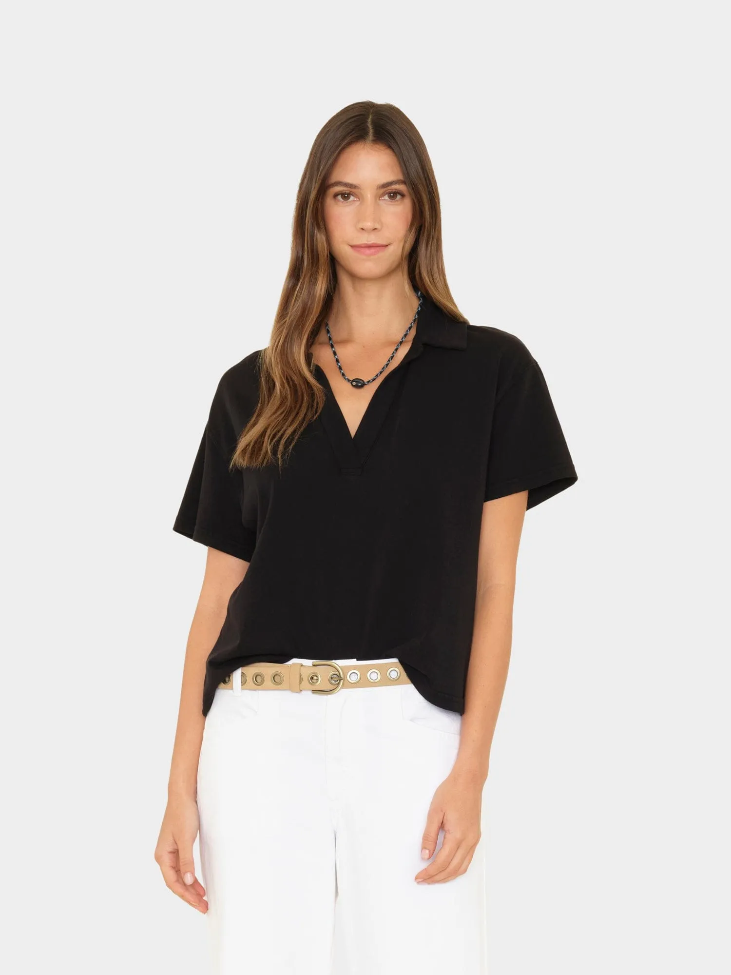 Black Spencer Tee sold by XiRENA