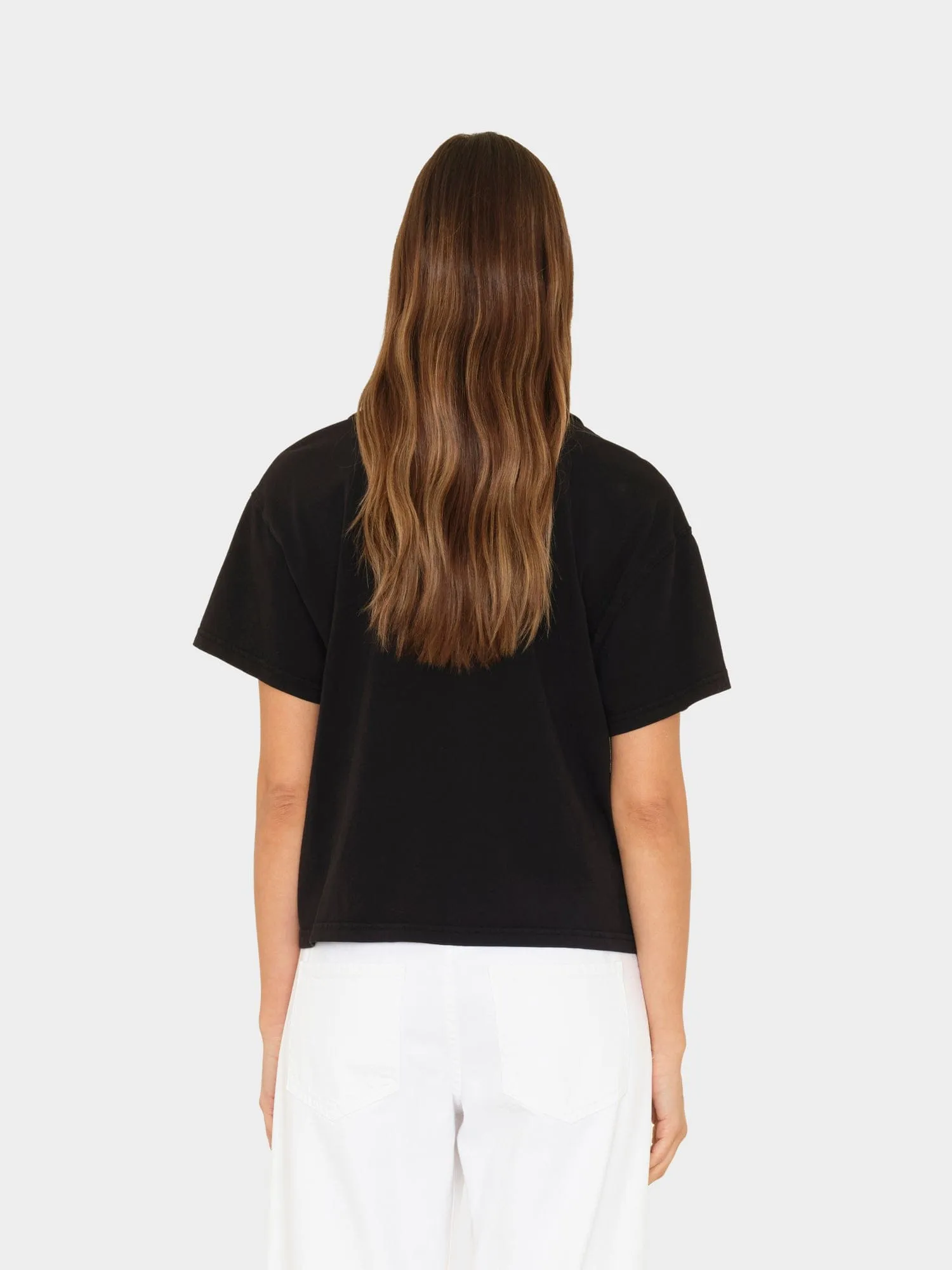 Black Spencer Tee sold by XiRENA product image thumbnail 2
