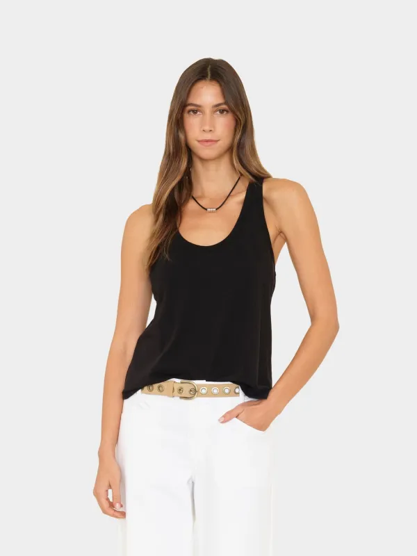 Black Jett Tank sold by XiRENA