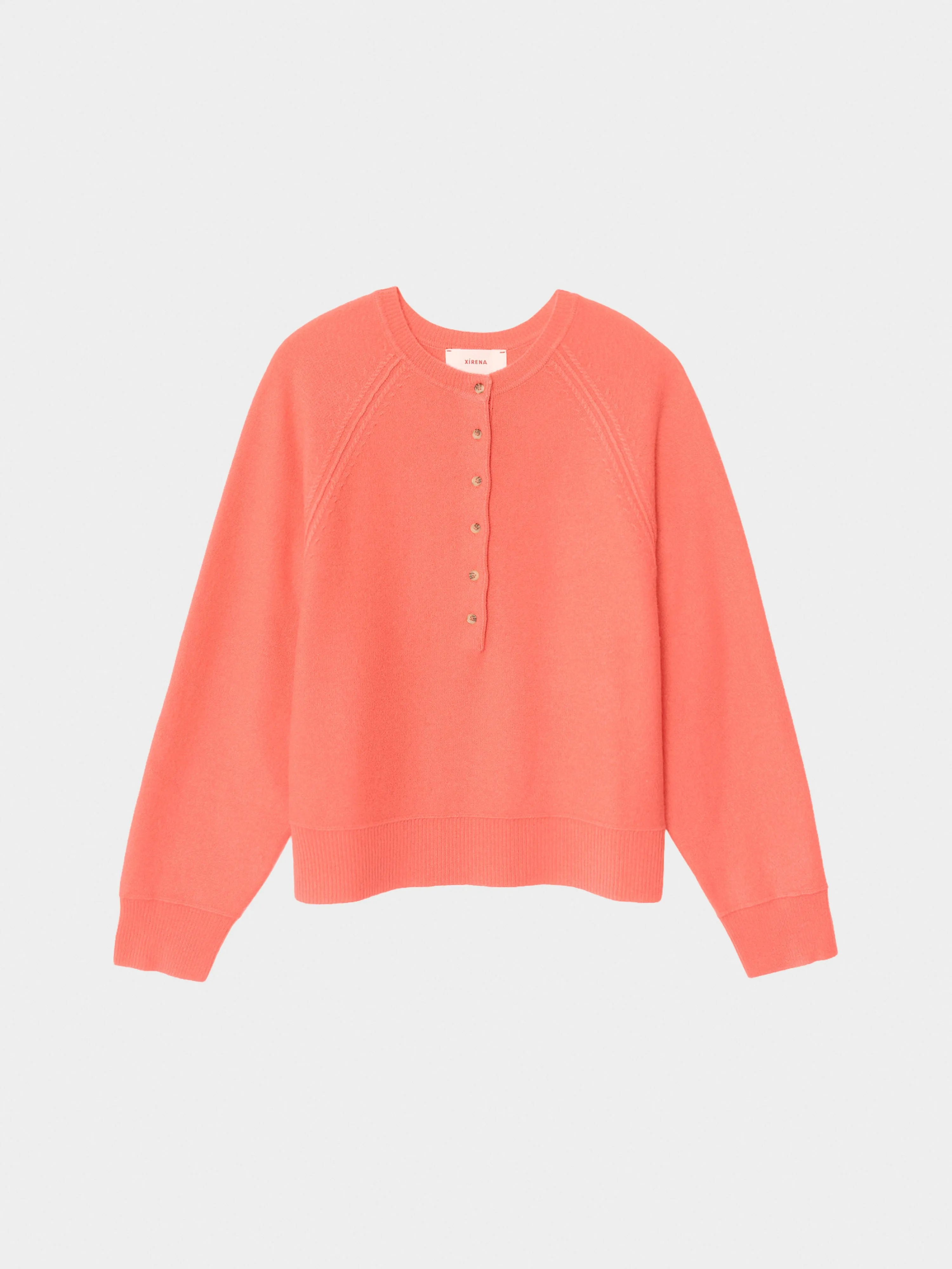 Coral Pink Griffin Sweater sold by XiRENA product image thumbnail 3