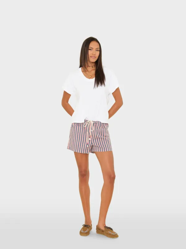 Regatta Blue Tucker Denim Short made by XiRENA