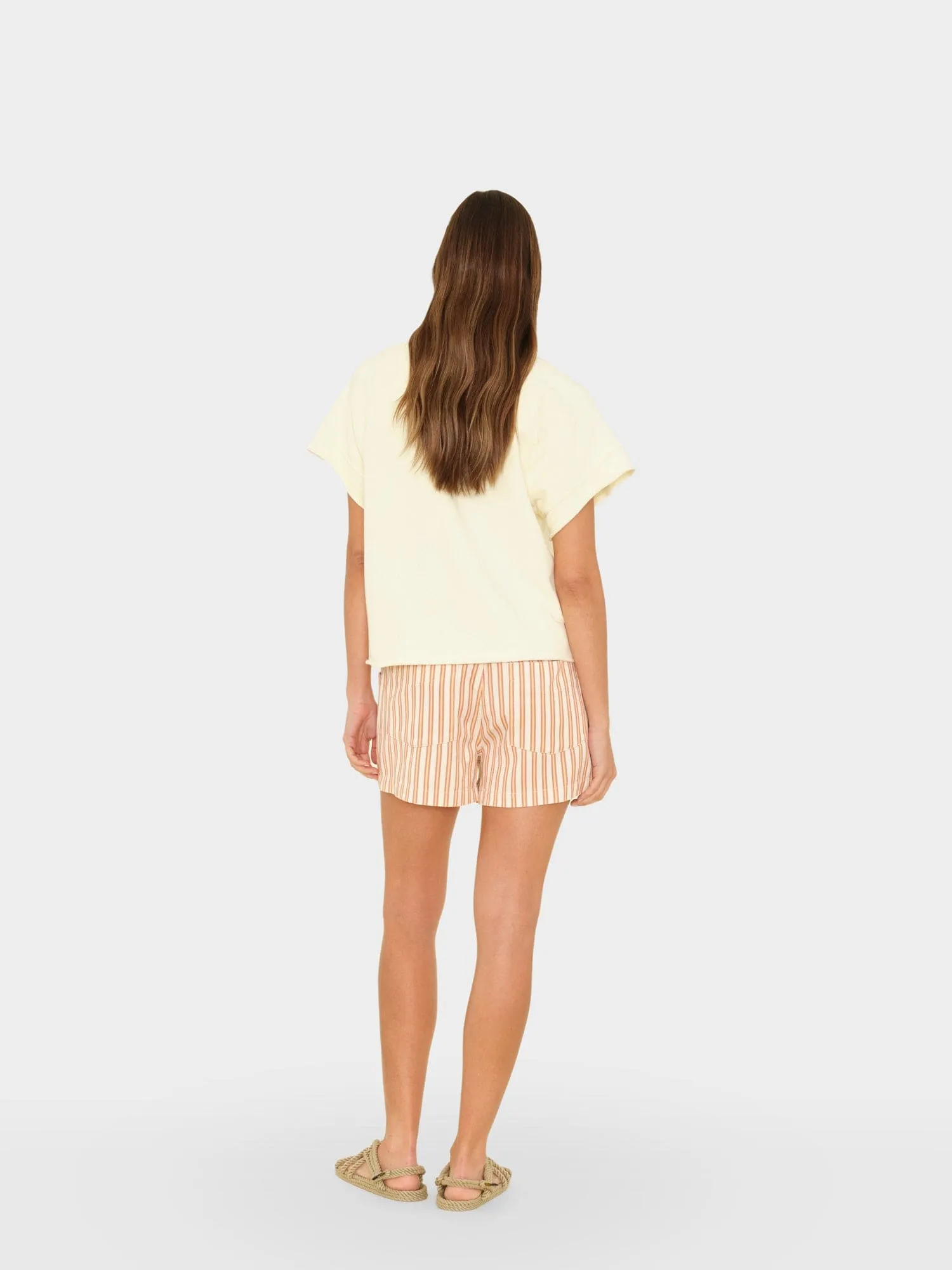 Honeycomb Tucker Denim Short sold by XiRENA product image thumbnail 2