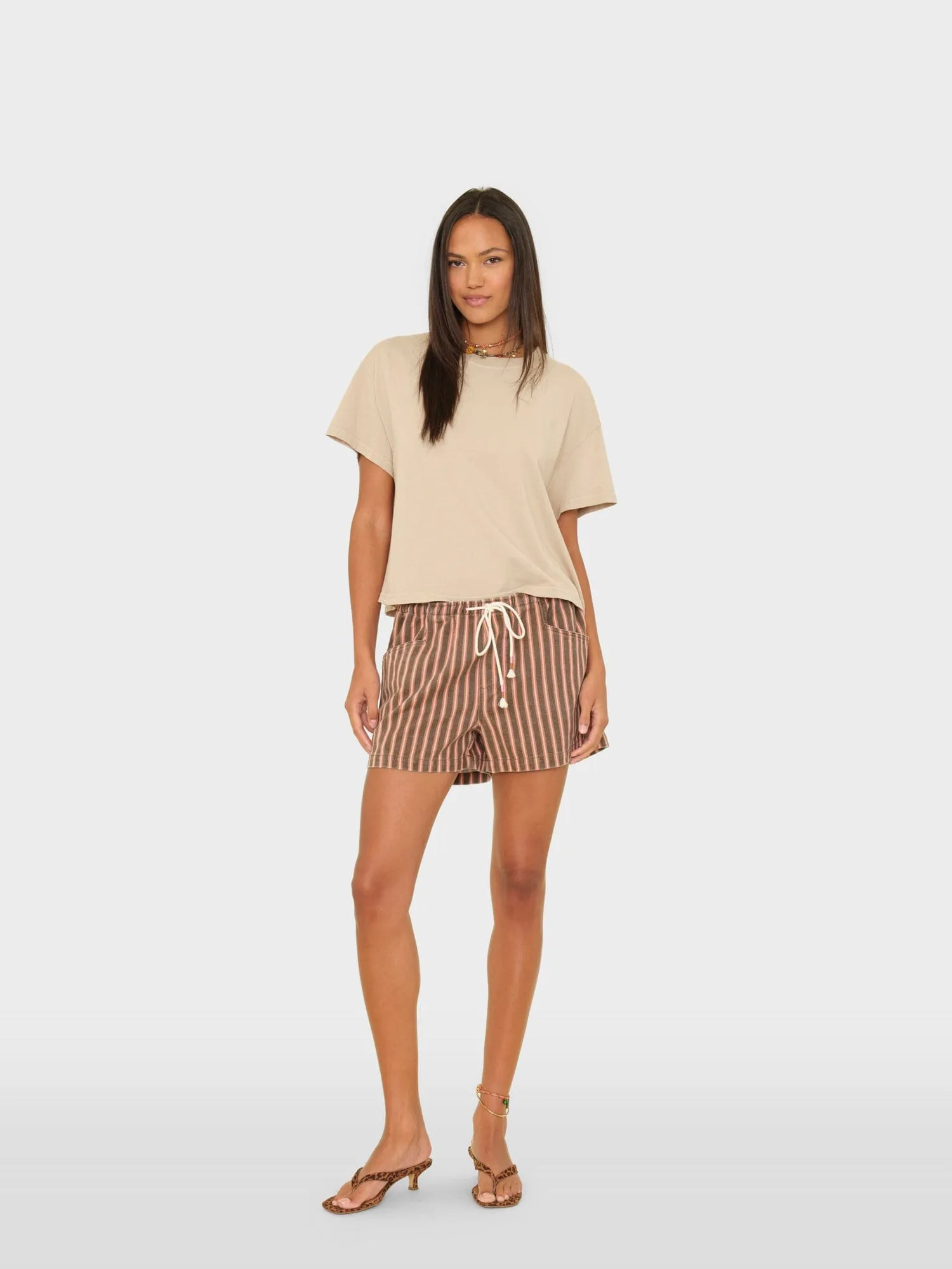 Canyon Rose Tucker Denim Short sold by XiRENA product image thumbnail 3